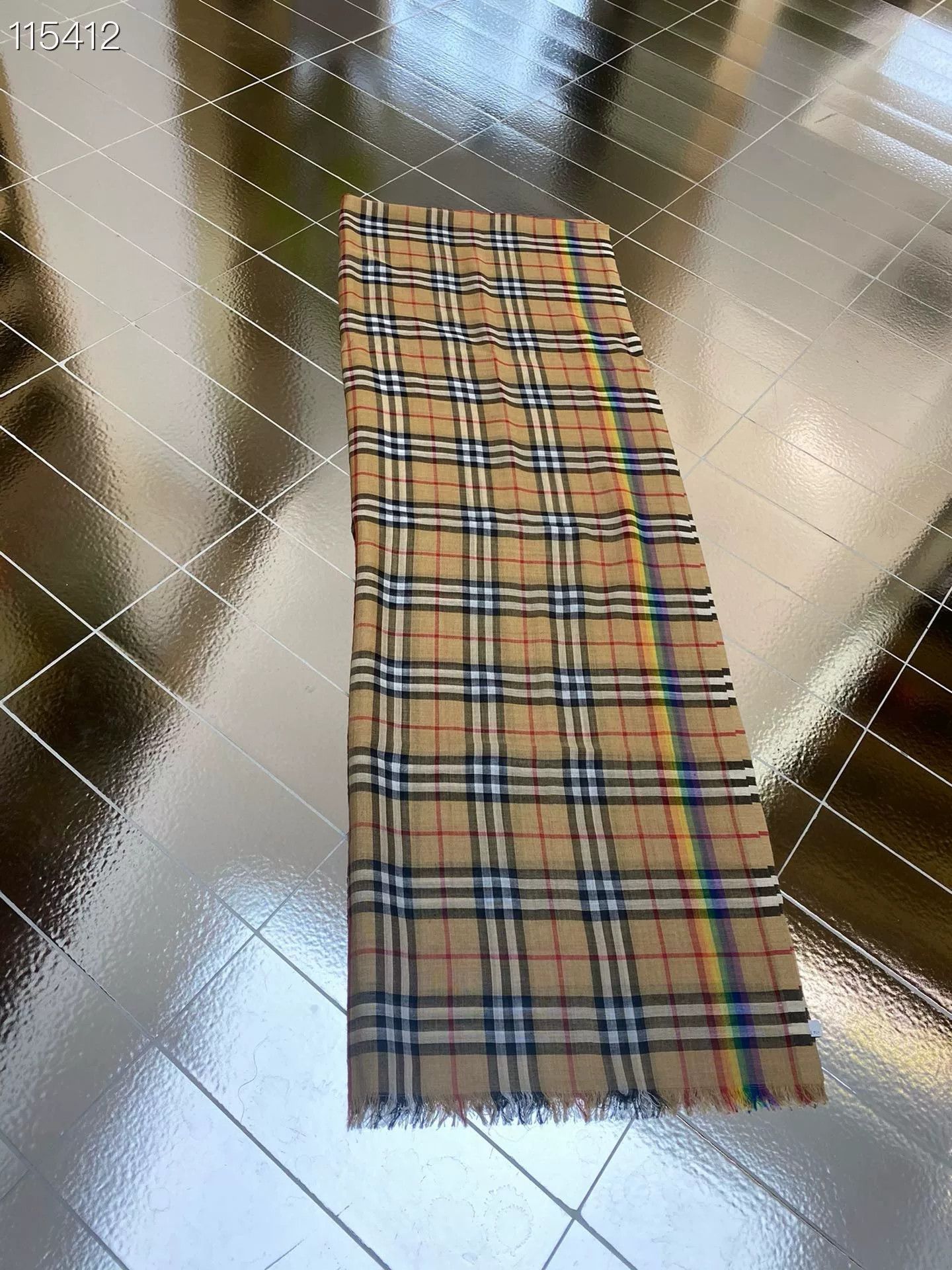 Burberry Burberry Rainbow Scarf 220×70 Size ONE SIZE - 2 Thumbnail