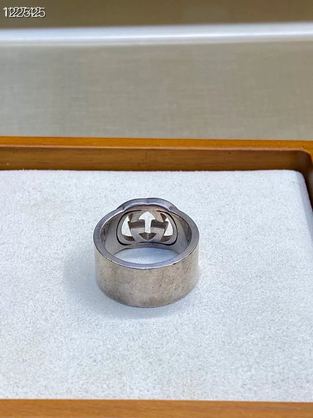 Gucci Gucci 925 Silver Double G Ring Size ONE SIZE - 5 Thumbnail