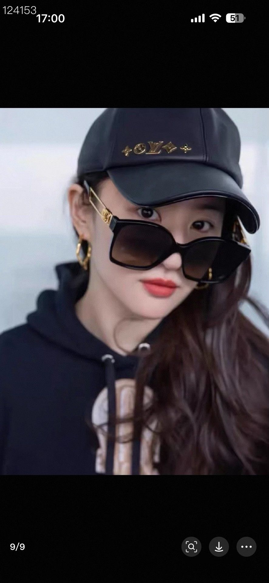Louis Vuitton Louis Vuitton Logo Black Baseball Cap Size ONE SIZE - 4 Thumbnail