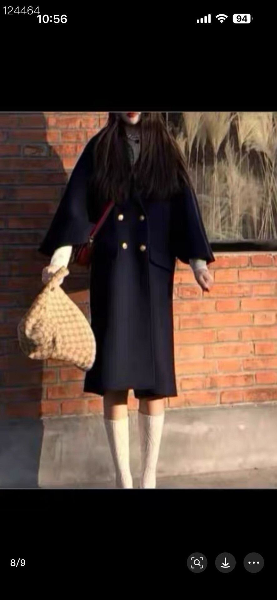Gucci Gucci Dark Blue Double-Breasted Coat Size US XS / EU 42 / 0 - 7 Thumbnail