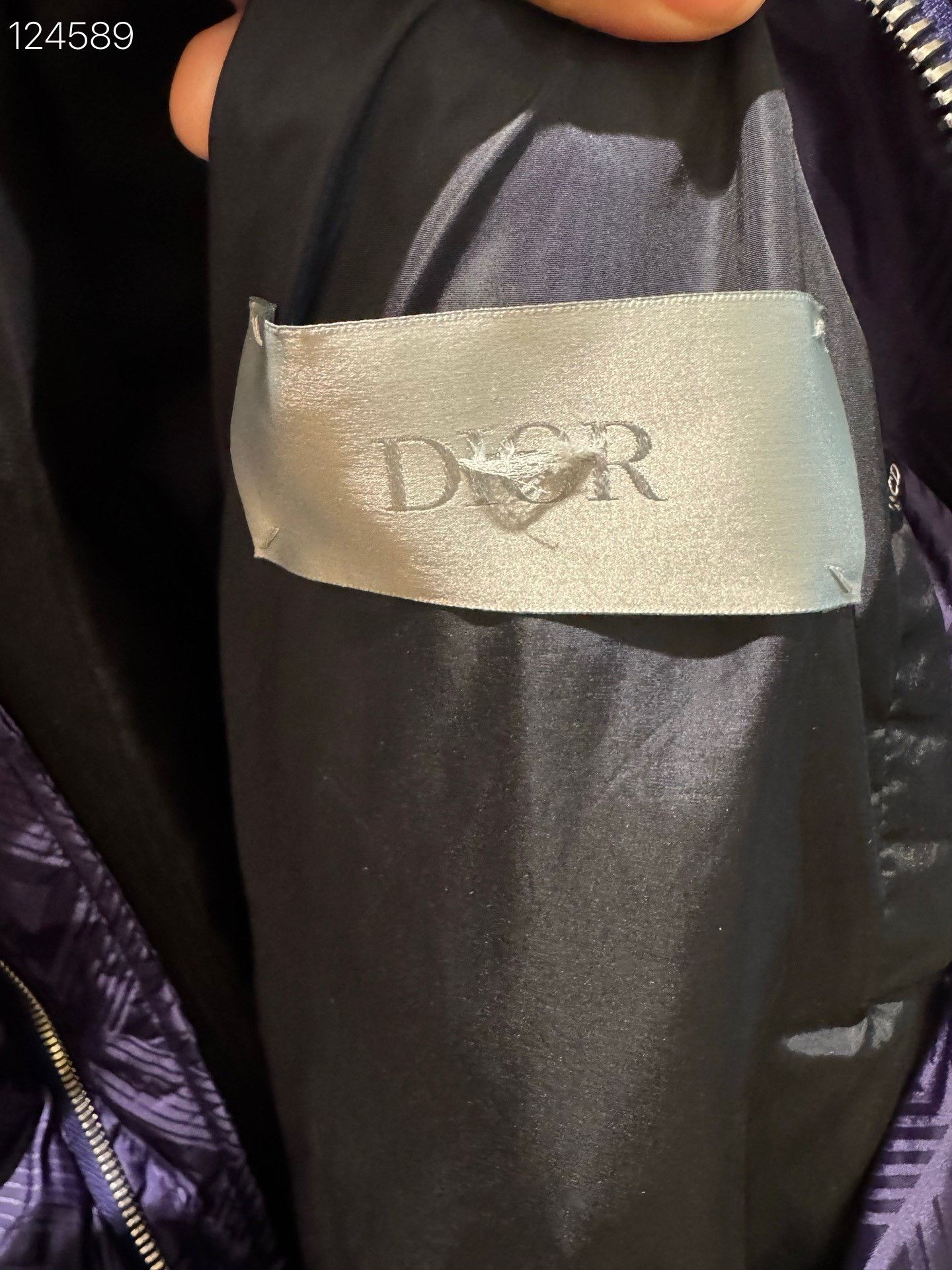 Dior Dior Logo Quilted Zip Stand Collar Jacket Size US XL / EU 56 / 4 - 3 Thumbnail