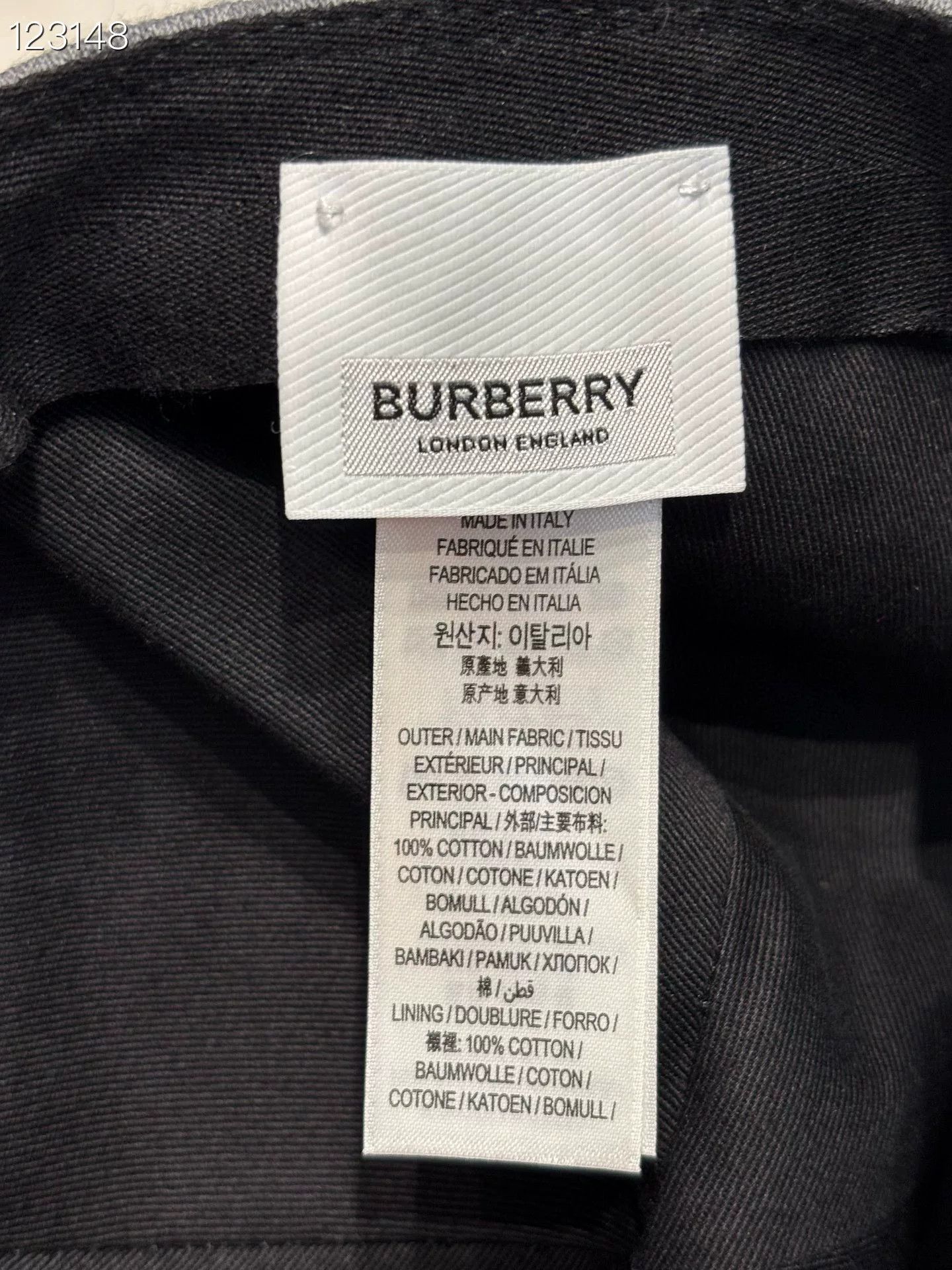 Burberry Burberry TB Logo Baseball Cap Size ONE SIZE - 7 Thumbnail