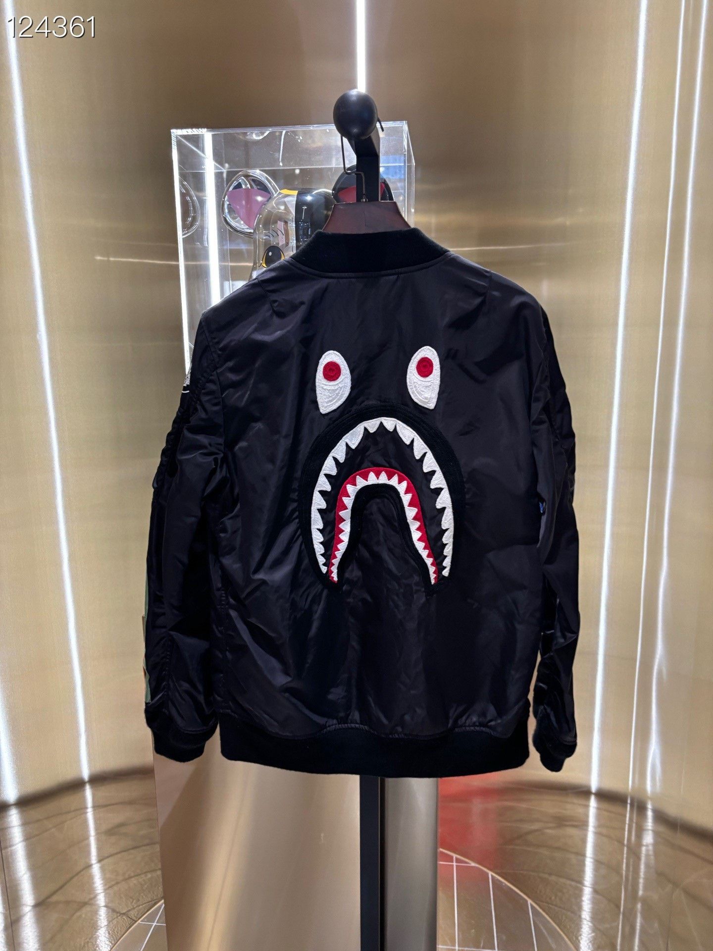 Bape BAPE Camo Shark MA1 Flight Jacket Size US M / EU 48-50 / 2 - 2 Thumbnail