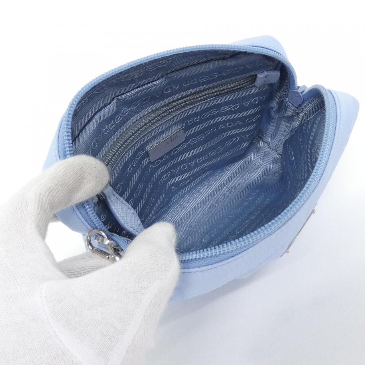 Prada Prada Prada VELA Pouch Textile Vanity Bag 1NS021 DUTY FREE for USA Size ONE SIZE - 6 Thumbnail