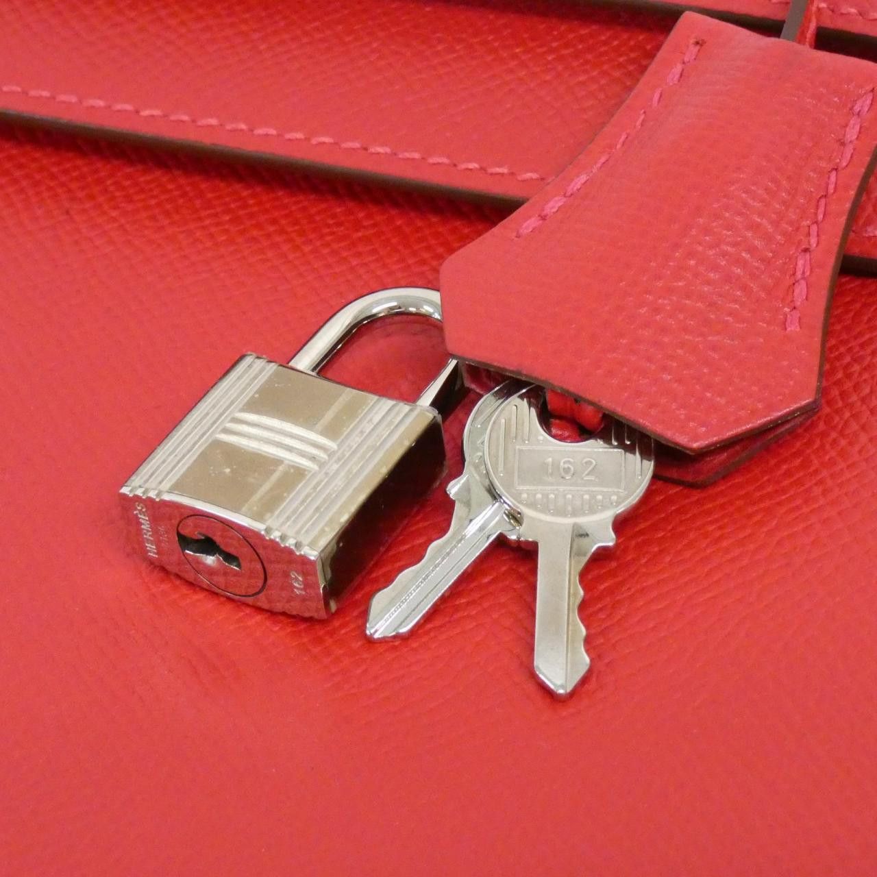 Hermes Hermes Hermes Kelly28 Epsom Leather Handbag X DUTY FREE for USA Size ONE SIZE - 4 Thumbnail