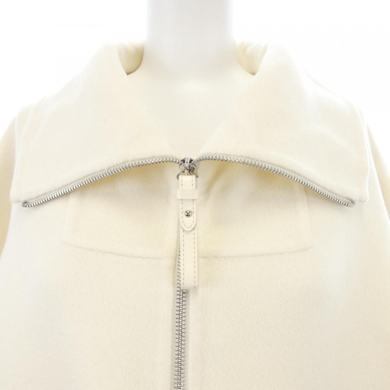 Hermes Hermes Hermes Double Face Cashmere Coat Textile Outerwear DUTY FREE for USA Size ONE SIZE - 5 Thumbnail