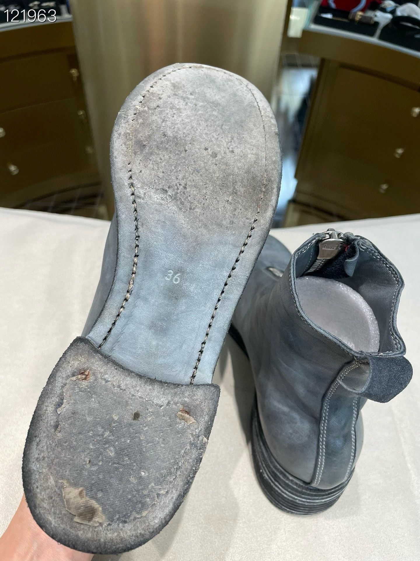 Guidi Guidi 080584H193 Gray Size 36 Size US 5 / IT 35 - 5 Thumbnail