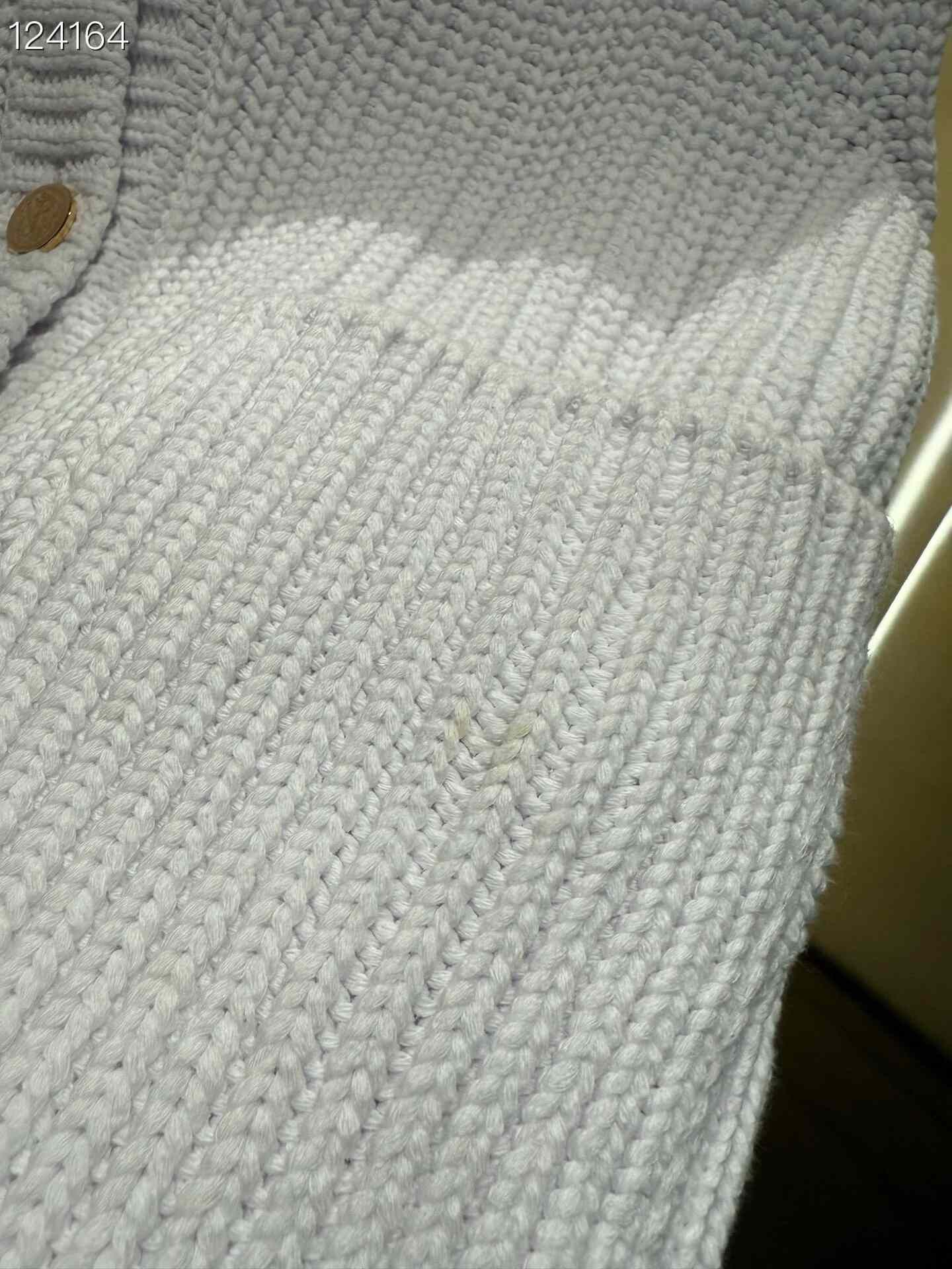 Thom Browne Thom Browne White Knit Hooded Jacket Size US XXS / EU 40 - 5 Thumbnail