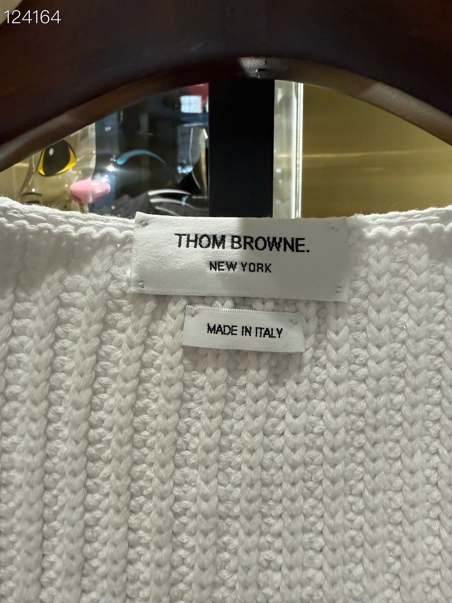 Thom Browne Thom Browne White Knit Hooded Jacket Size US XXS / EU 40 - 3 Thumbnail