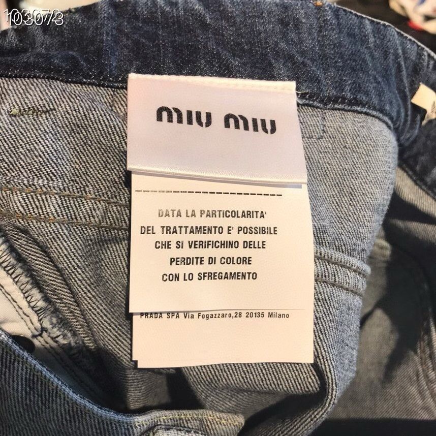 Miu Miu Miu Miu Wide-Leg Jeans Size 25 Size 25" / US 0 / IT 36 - 4 Thumbnail
