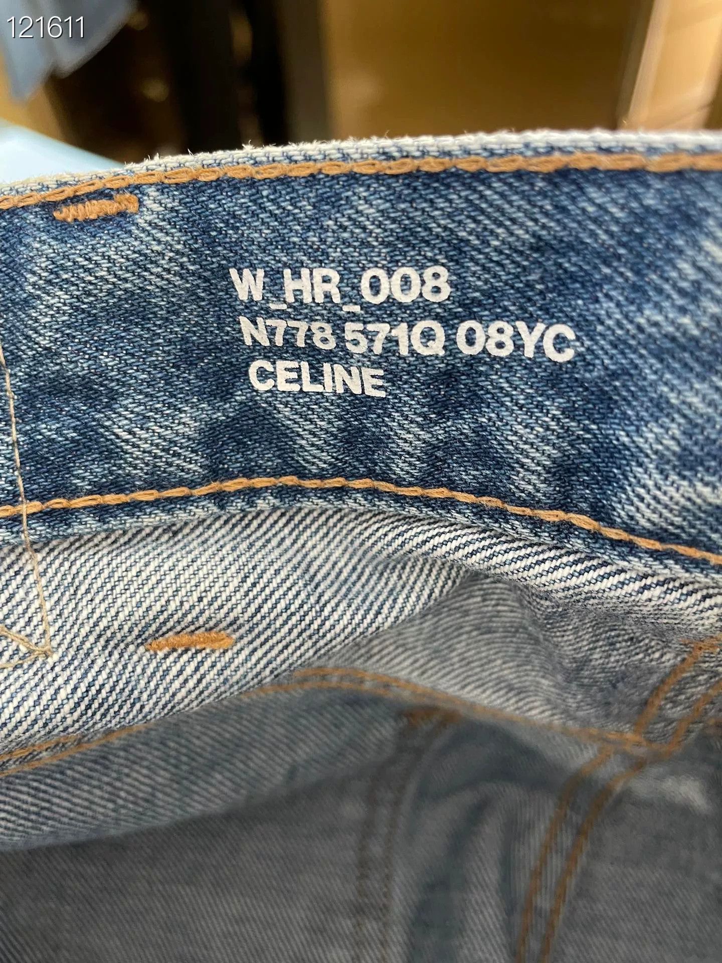 Celine Celine Straight-Leg Jeans Size 27 Size 27" / US 4 / IT 40 - 4 Thumbnail