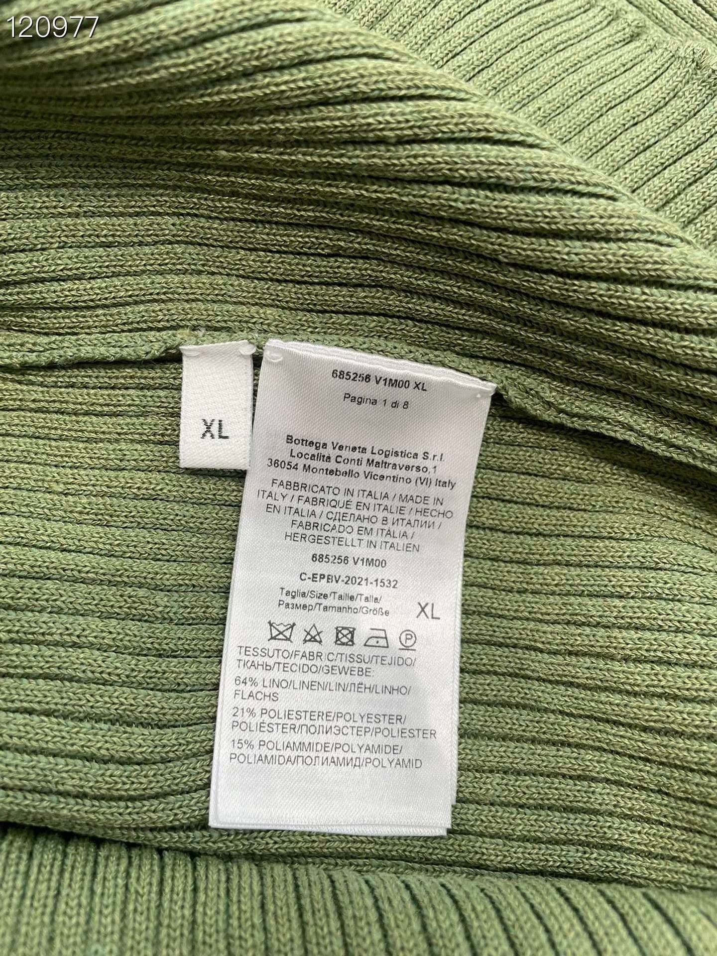 BV By Bodega BV Women's Ribbed Short Sleeve Polo Size XL / US 12-14 / IT 48-50 - 4 Thumbnail