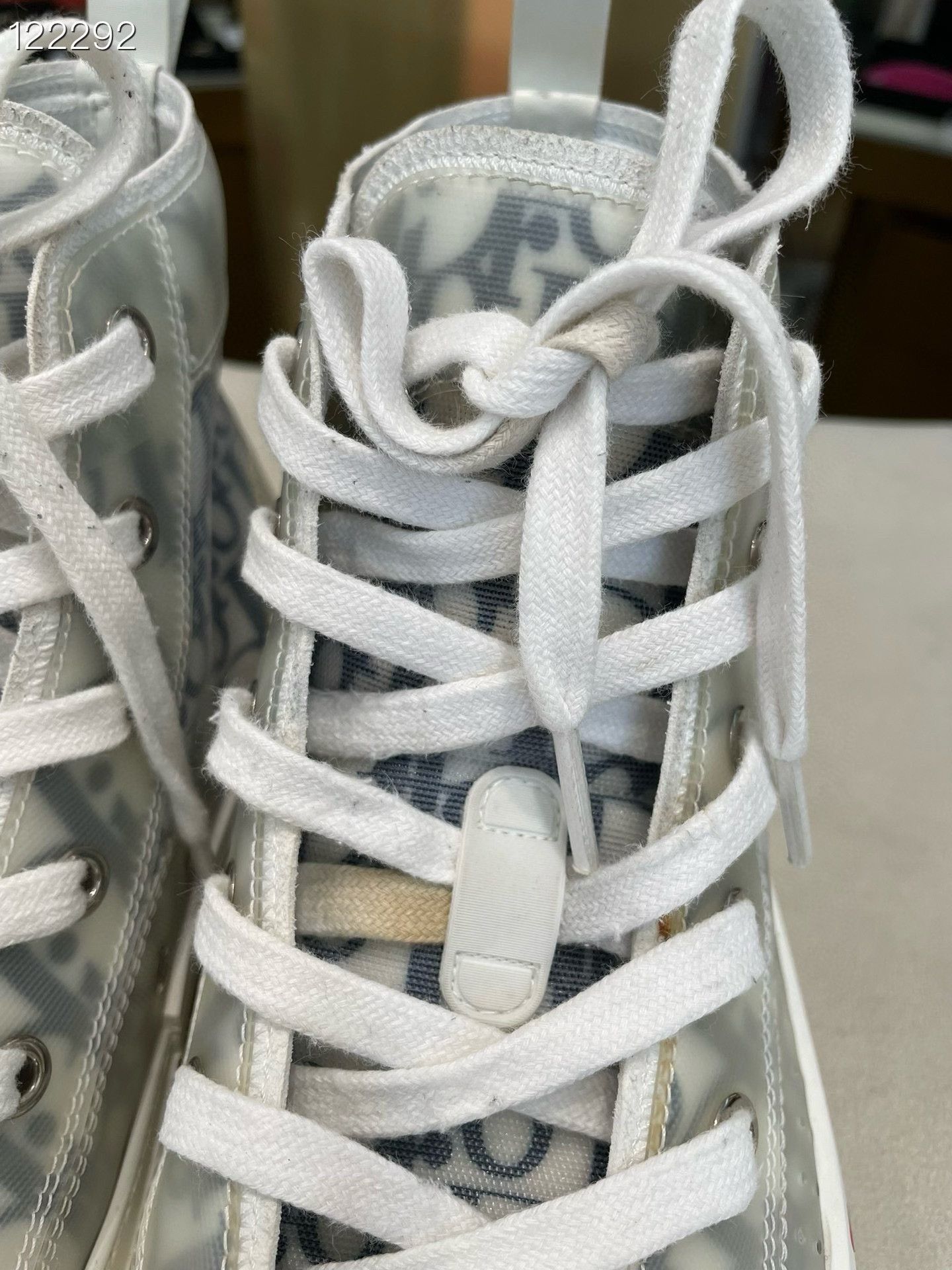 Dior Dior B23 Canvas High-Top Sneakers Size US 6 / EU 39 - 4 Thumbnail