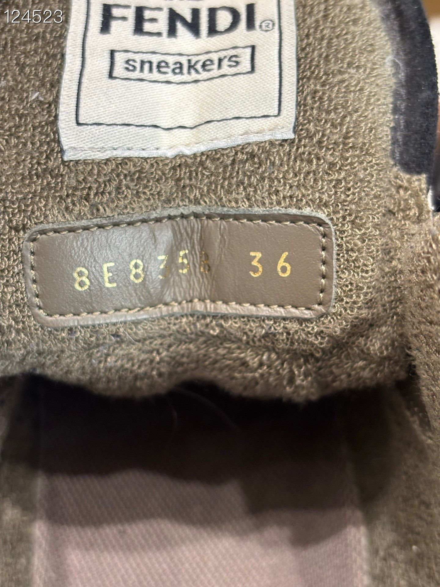Fendi Fendi Match High-Top Women's Sneakers Size US 5 / IT 35 - 5 Thumbnail
