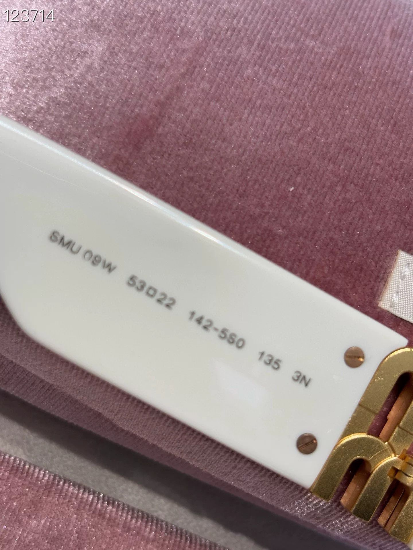 Miu Miu Miu Miu Cat-Eye White Sunglasses Size ONE SIZE - 4 Thumbnail