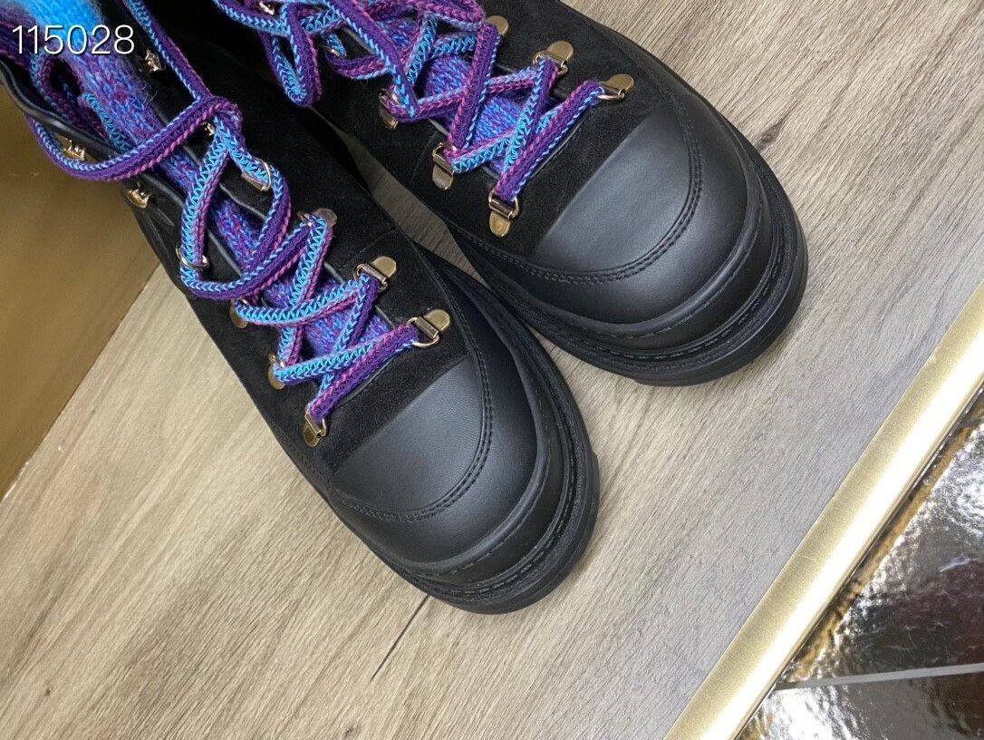 Chanel Chanel Autumn Winter Colorblock Boots Size US 7 / IT 37 - 3 Thumbnail