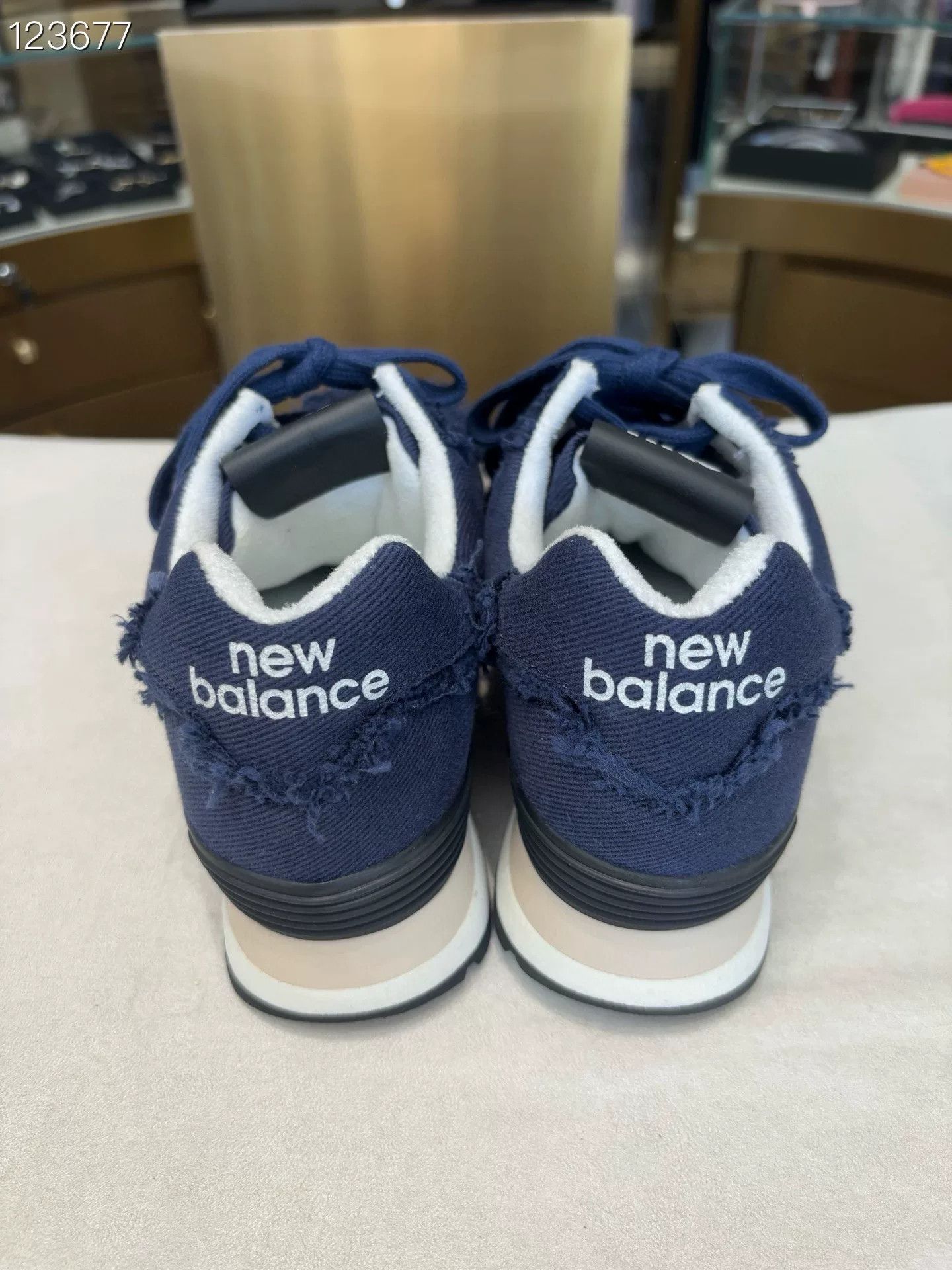 Miu Miu New Balance x Denim Sneakers Size US 5 / IT 35 - 5 Thumbnail