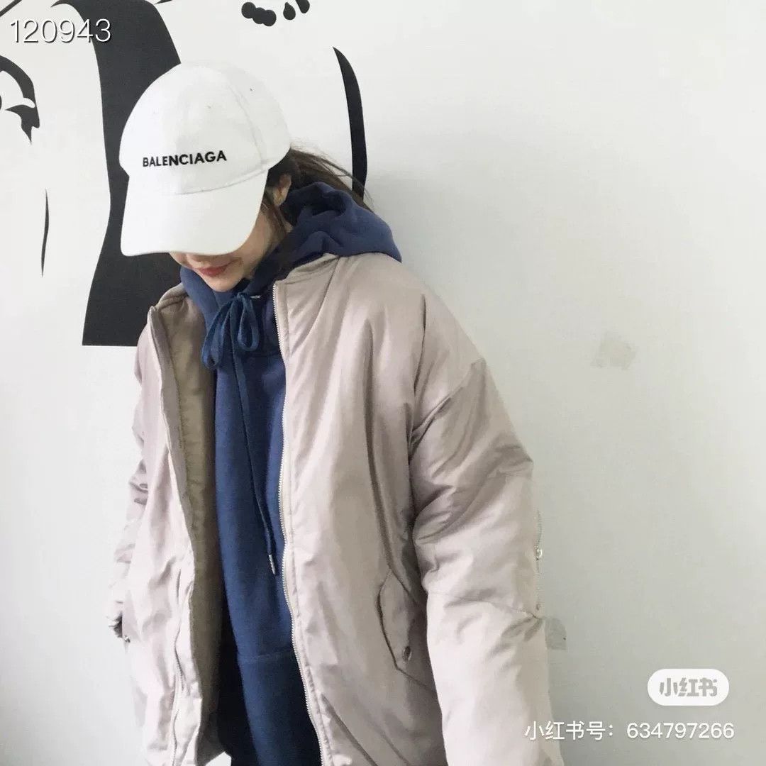 Balenciaga Balenciaga 079897H183 White Unisex Baseball Cap Size ONE SIZE - 8 Thumbnail