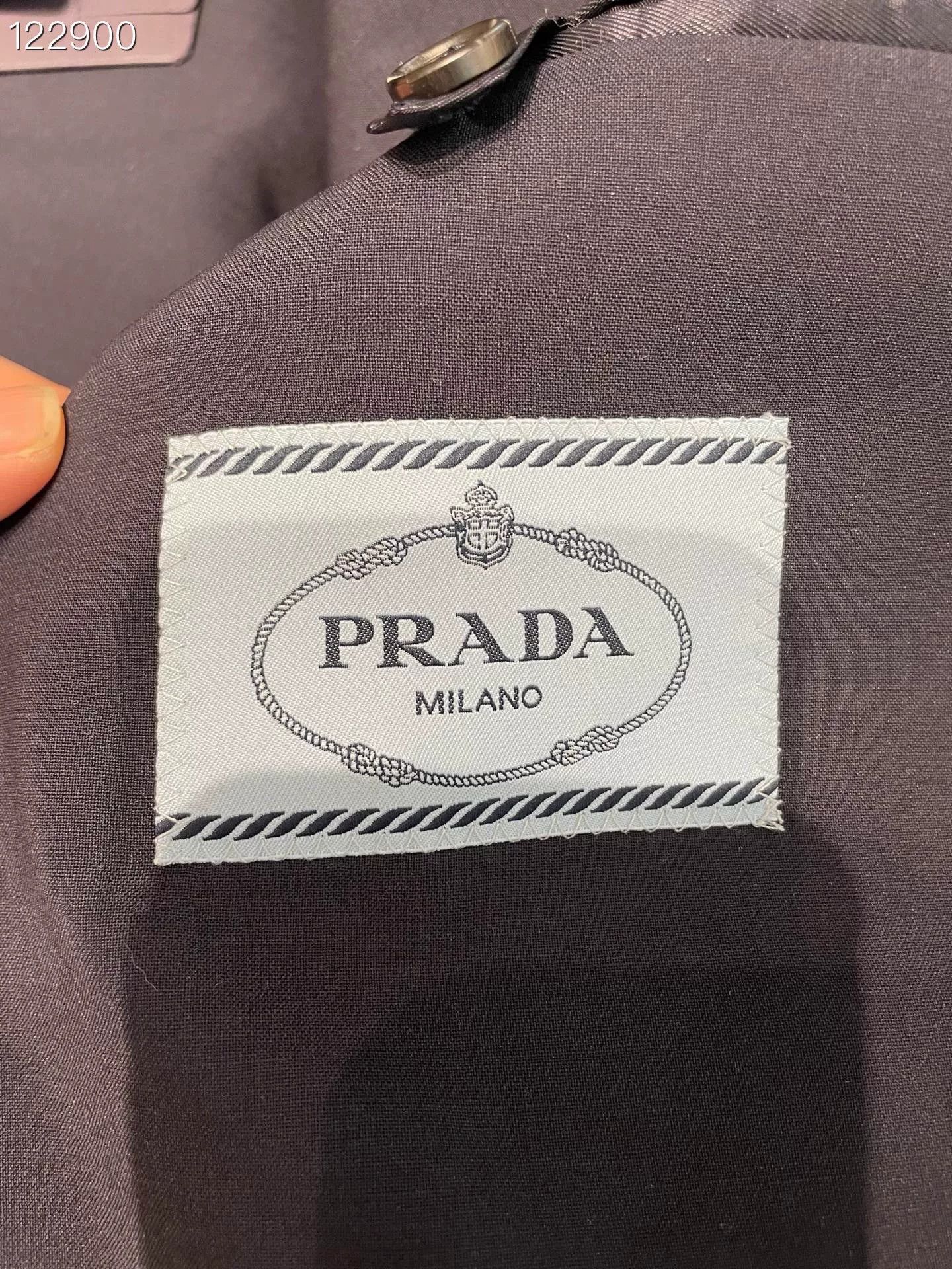 Prada Prada Women's Single-Breasted Blazer Size XS / US 0-2 / IT 36-38 - 4 Thumbnail