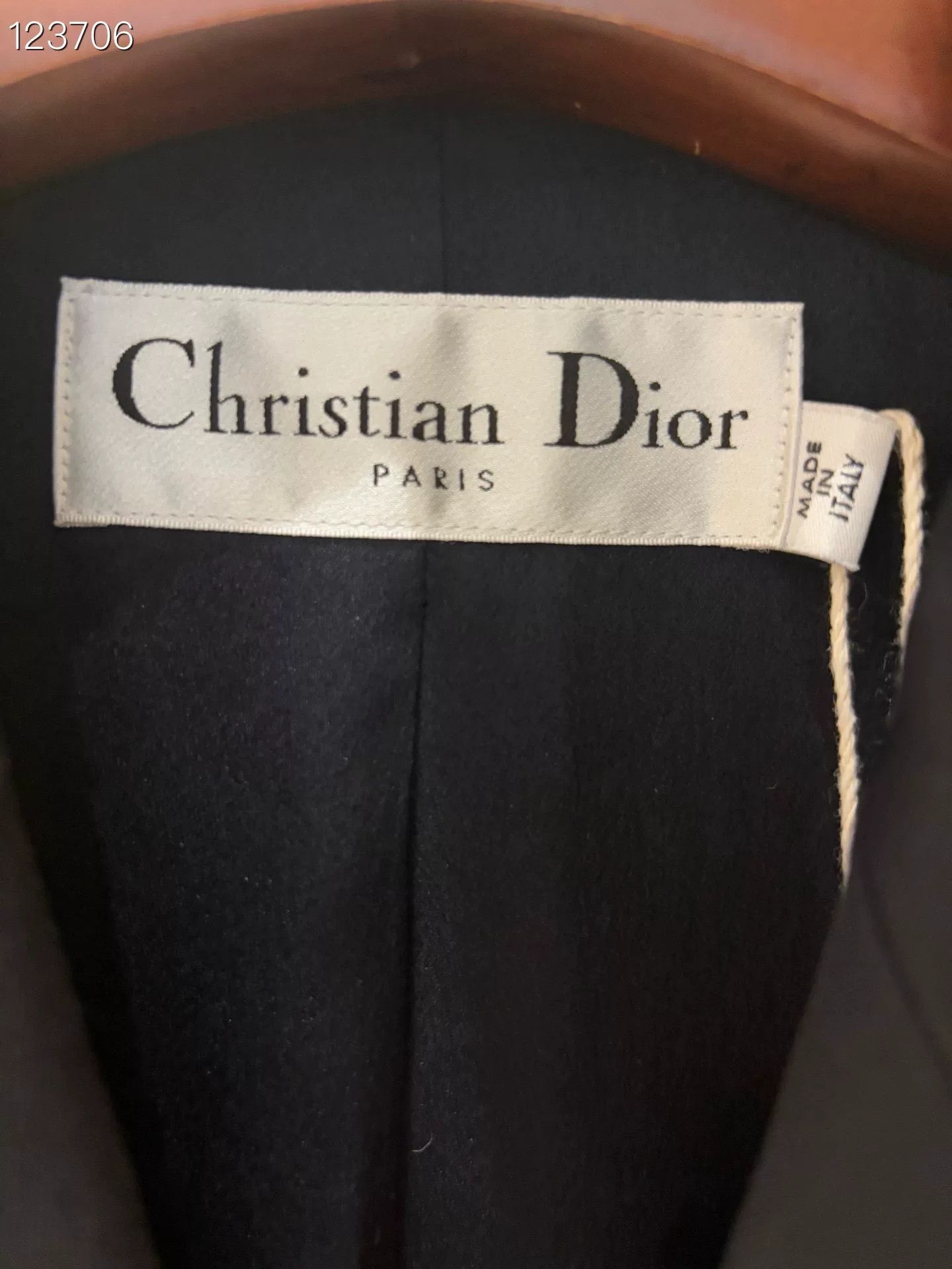 Dior Dior Black Wool Mid-Length Vest 38 Size S / US 4 / IT 40 - 4 Thumbnail