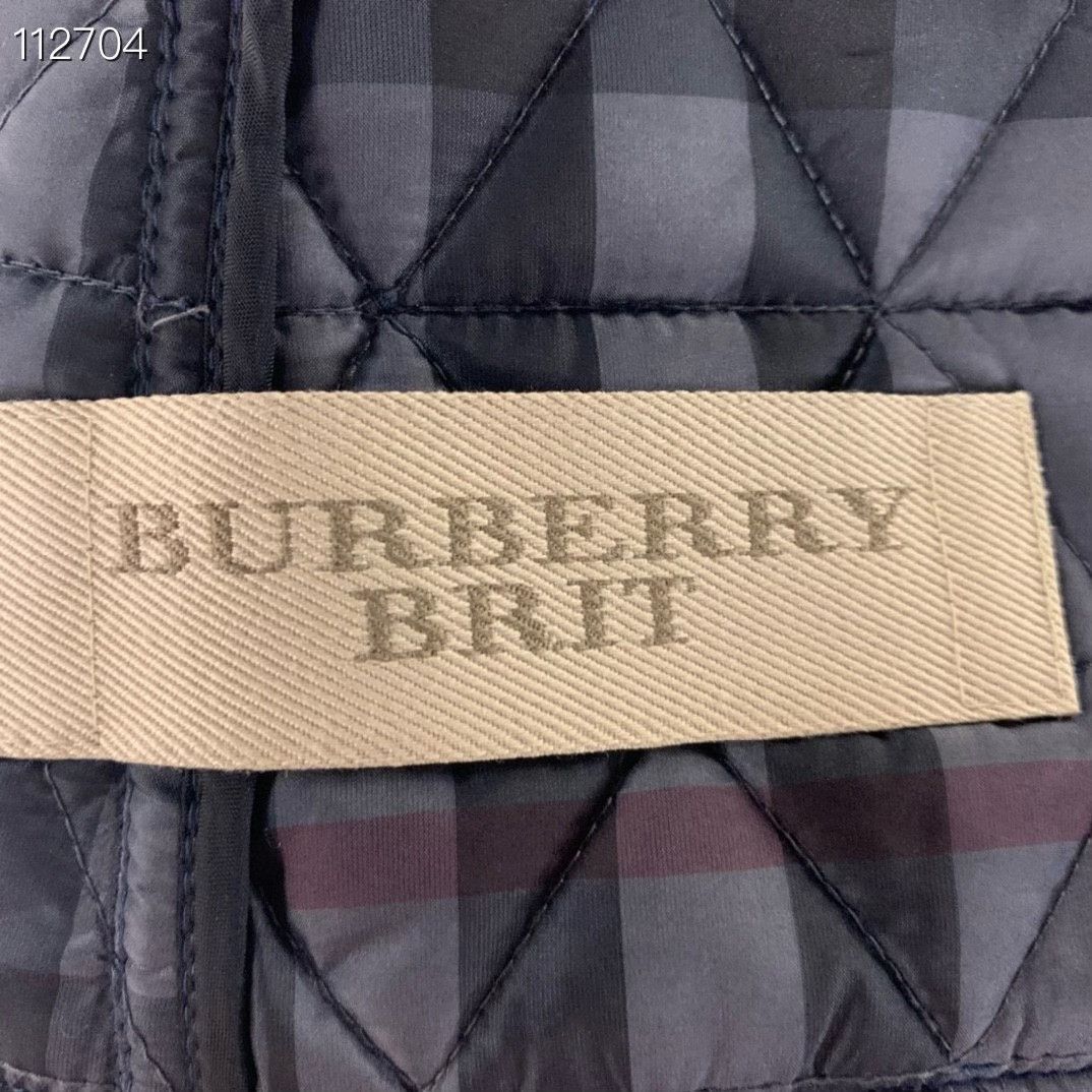 Burberry Burberry 073050 v25 Blue Padded Coat Size XS / US 0-2 / IT 36-38 - 4 Thumbnail