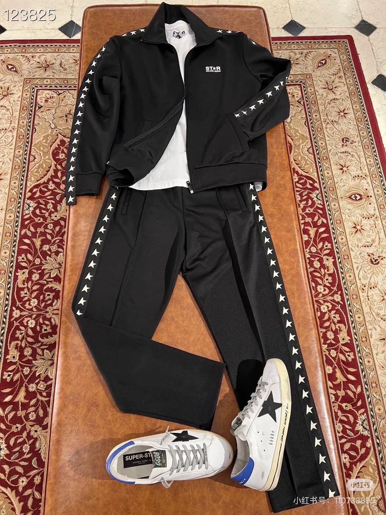 Golden Goose Golden Goose Black Star Pants Size 32" / US 10 / IT 46 - 6 Thumbnail