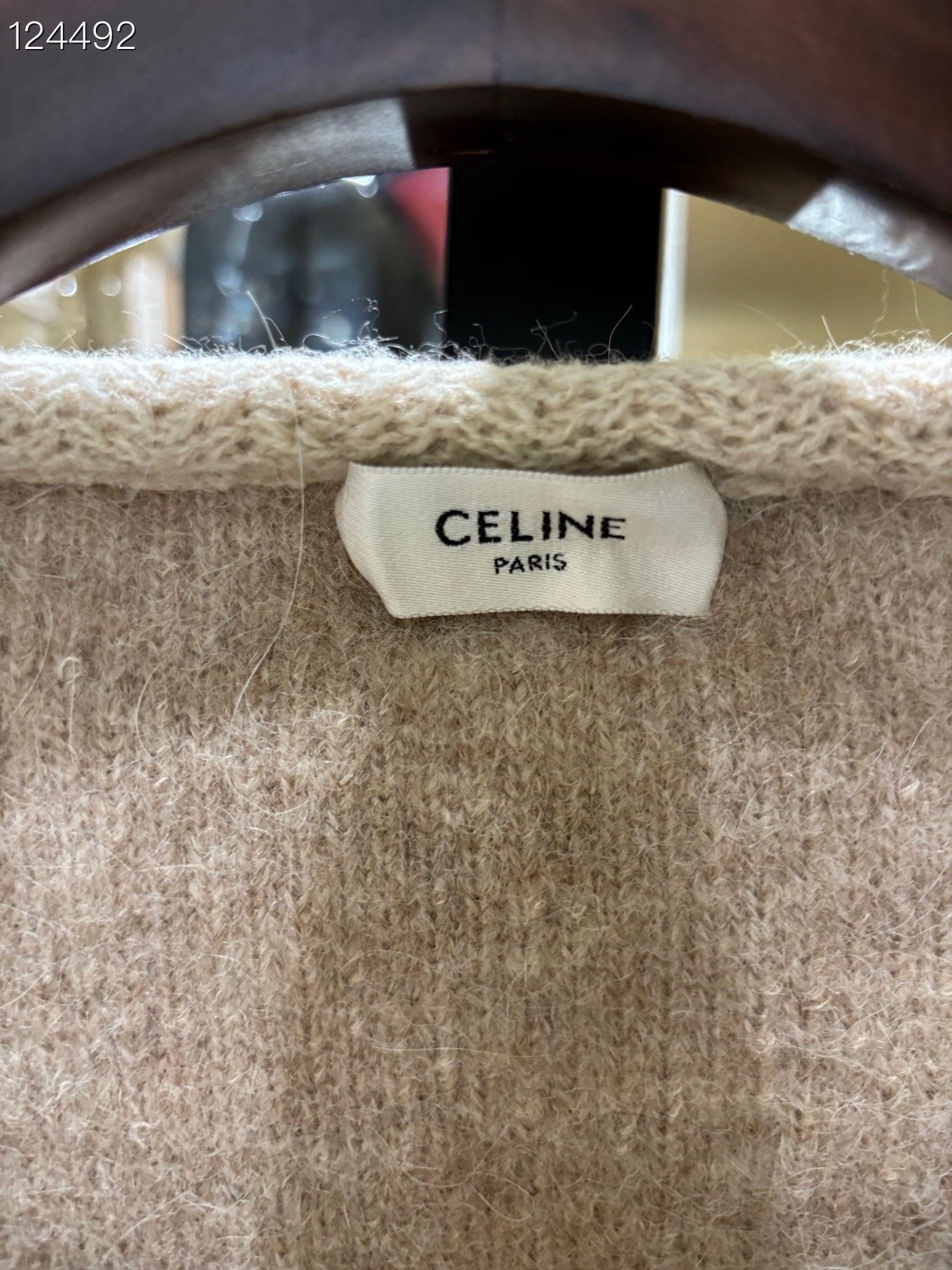 Celine Celine Alpaca Beige Teddy Coat M Size M / US 6-8 / IT 42-44 - 4 Thumbnail
