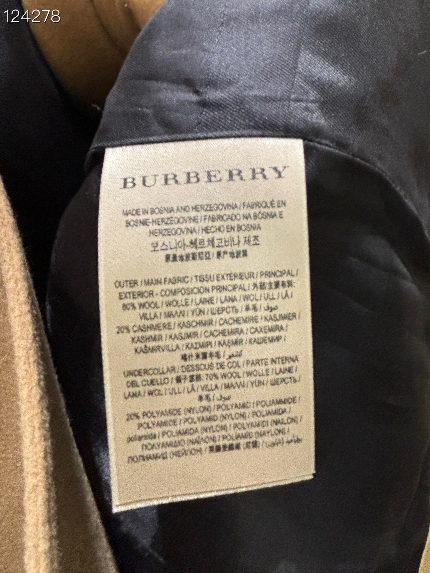 Burberry Burberry Cashmere Cape Coat Size L / US 10 / IT 46 - 4 Thumbnail