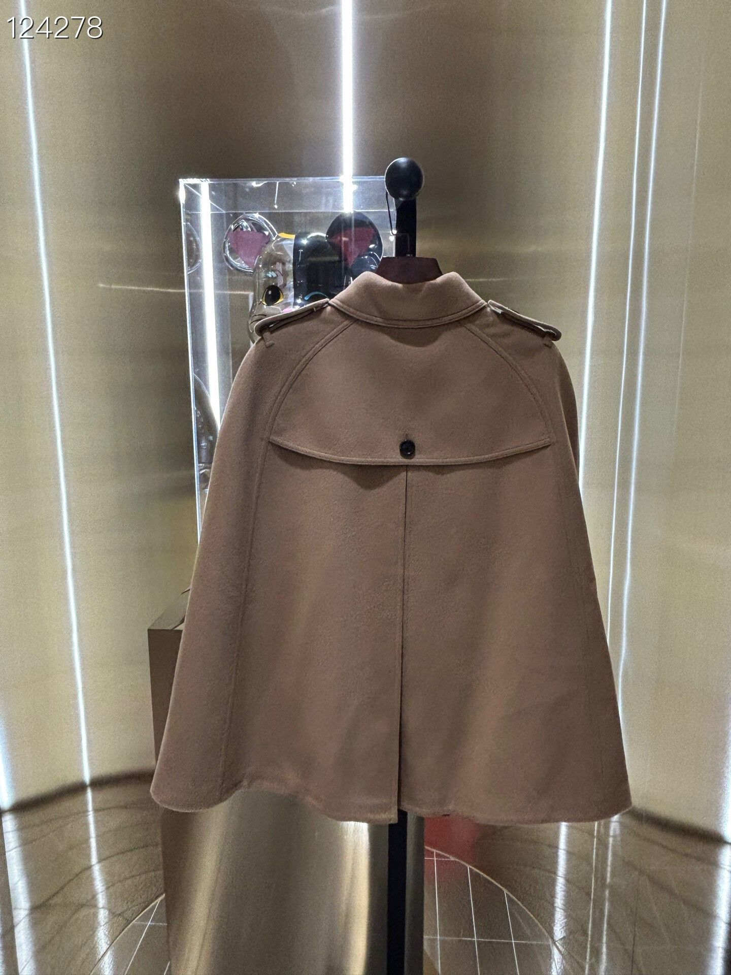 Burberry Burberry Cashmere Cape Coat Size L / US 10 / IT 46 - 2 Thumbnail