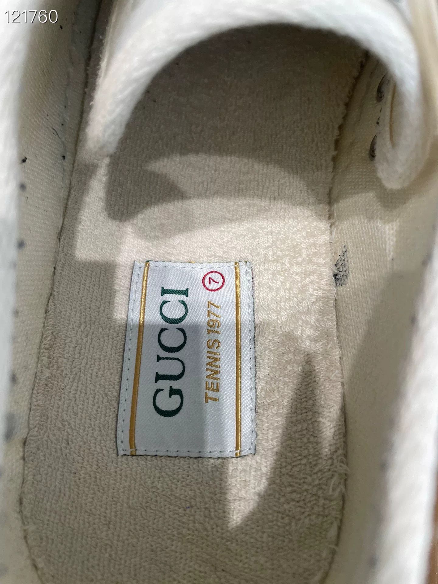 Gucci Gucci White Canvas Double G Thick Sole Shoes Size US 8 / EU 41 - 4 Thumbnail