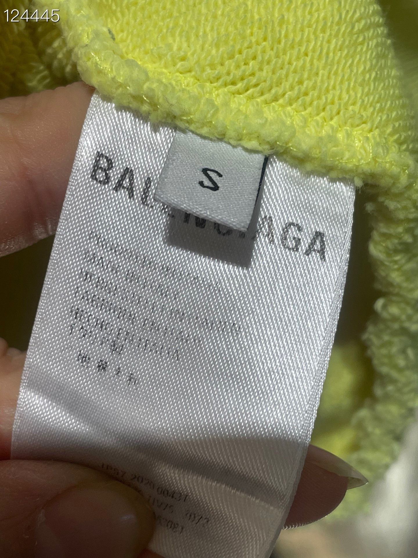 Balenciaga Balenciaga Crew Logo Hoodie S Size US S / EU 44-46 / 1 - 5 Thumbnail