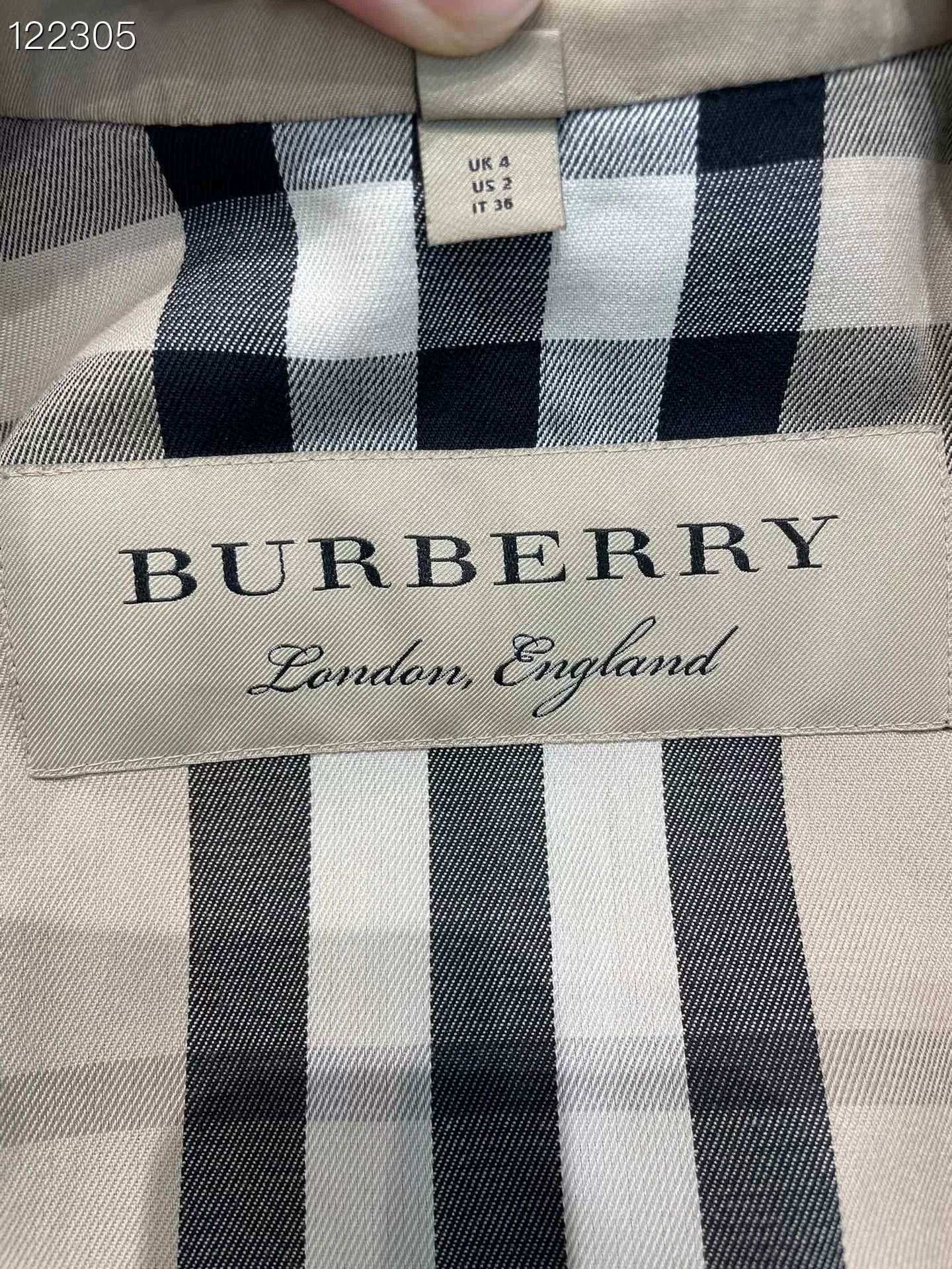 Burberry Burberry Classic Khaki Trench Coat UK4 Size XXS / US 00 / IT 34 - 4 Thumbnail