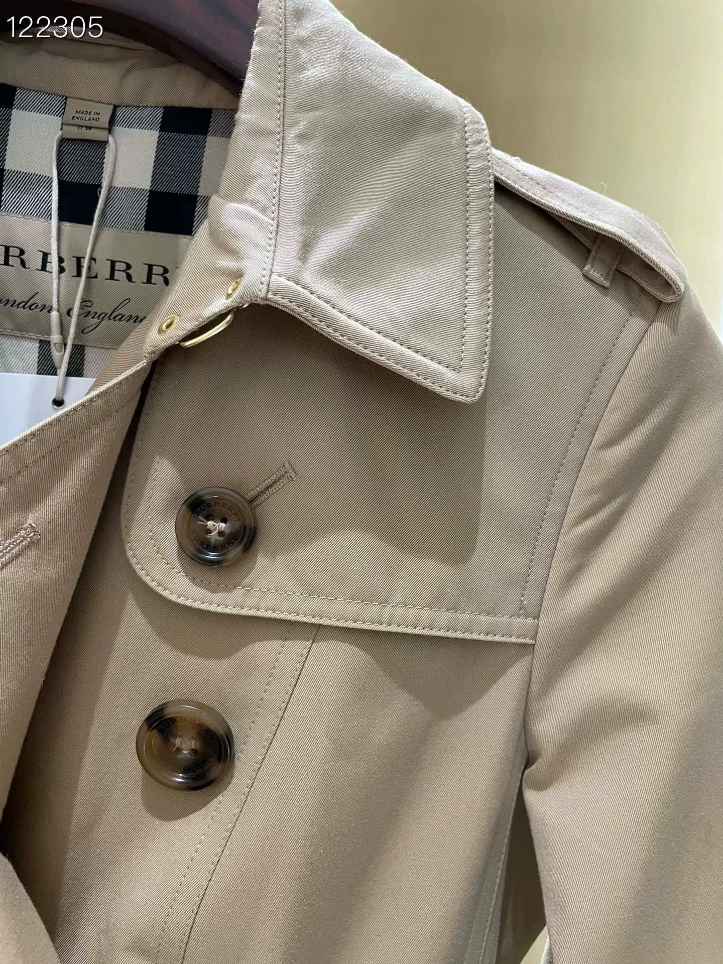 Burberry Burberry Classic Khaki Trench Coat UK4 Size XXS / US 00 / IT 34 - 3 Thumbnail