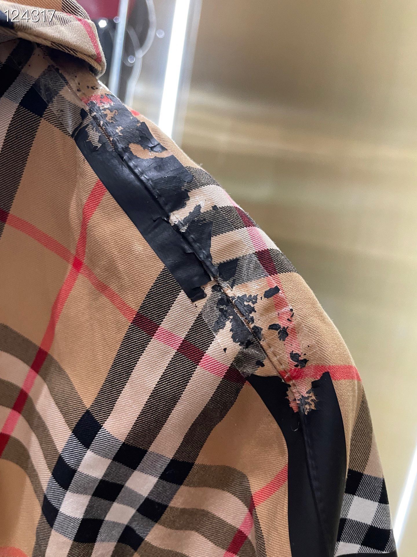 Burberry Burberry Check Coat Size XXS / US 00 / IT 34 - 6 Thumbnail