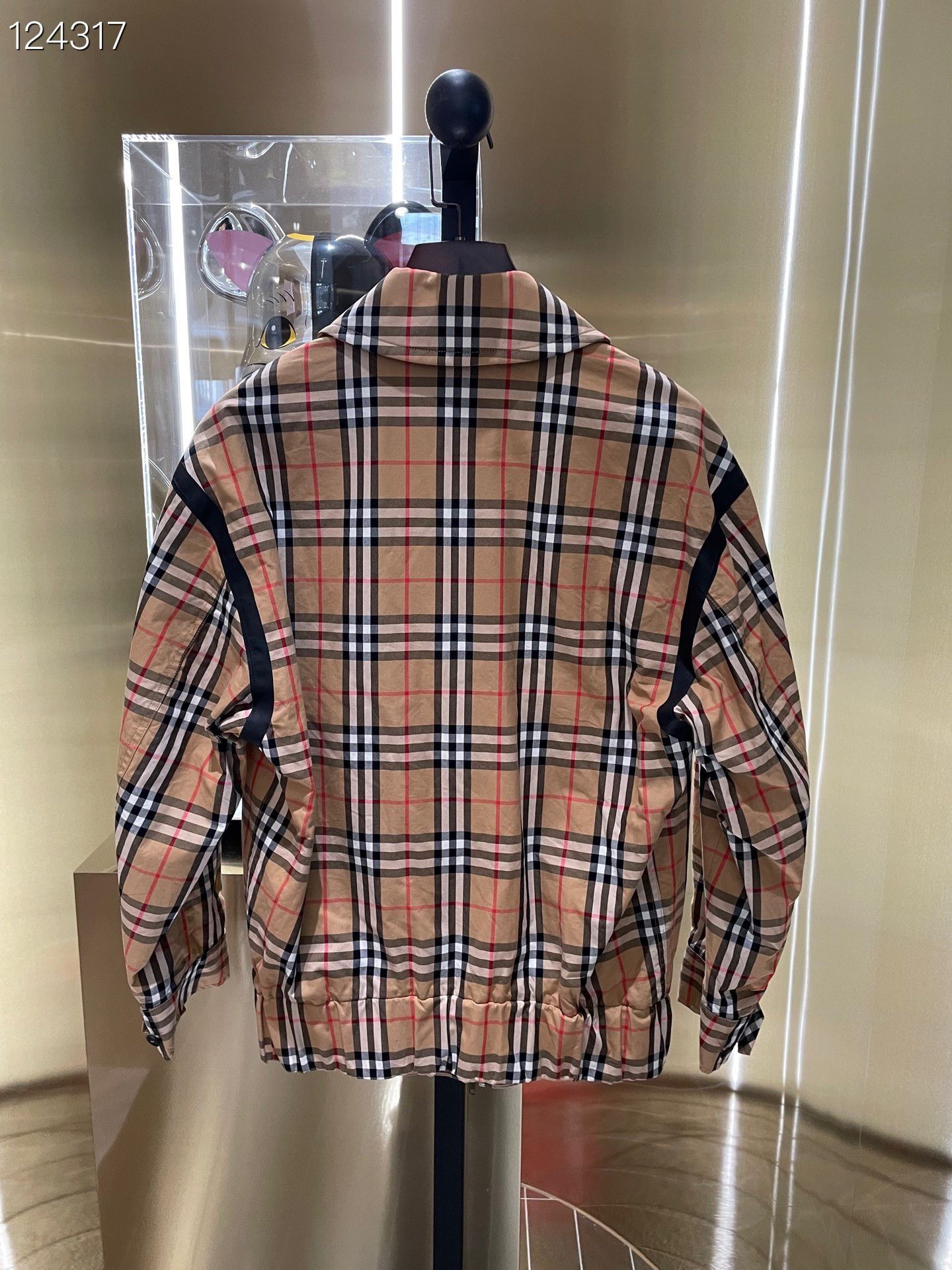 Burberry Burberry Check Coat Size XXS / US 00 / IT 34 - 2 Thumbnail