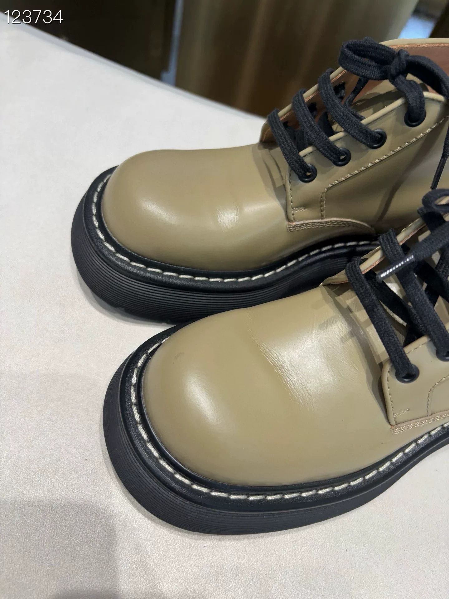 Bottega Veneta Bottega Veneta Avocado Martin Boots Size US 5.5 / IT 35.5 - 2 Thumbnail