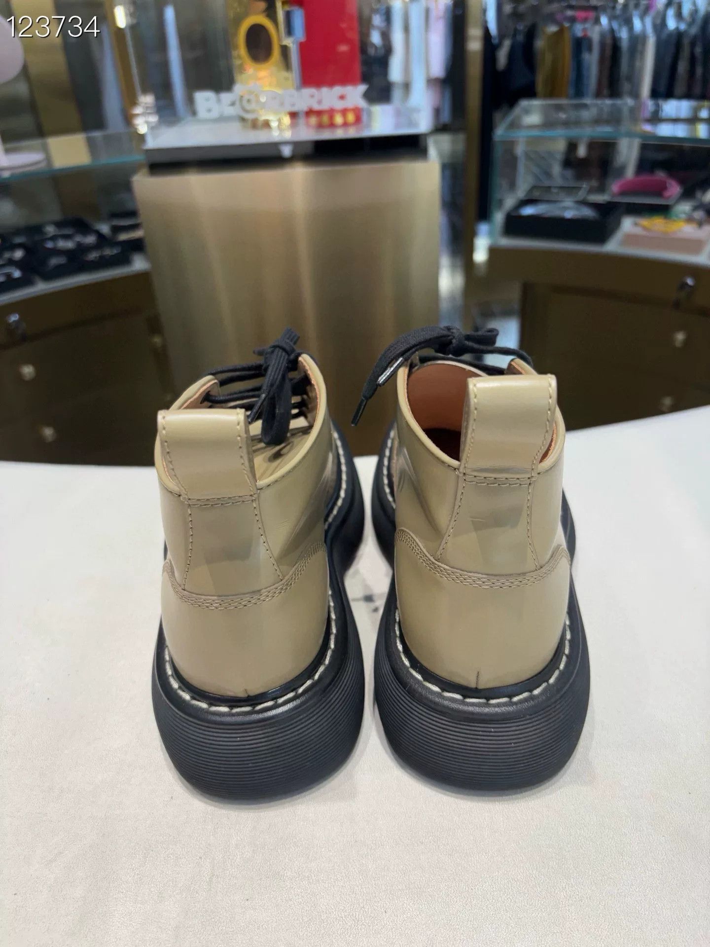 Bottega Veneta Bottega Veneta Avocado Martin Boots Size US 5.5 / IT 35.5 - 4 Thumbnail
