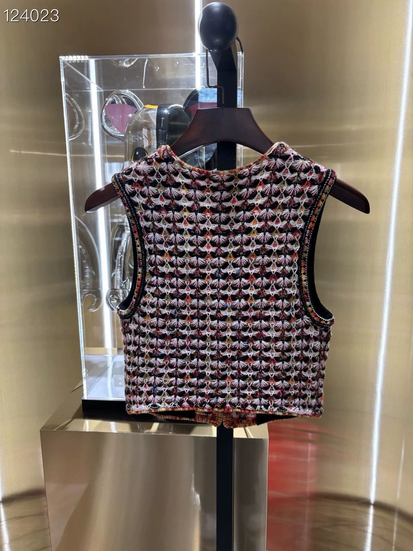 Chanel Chanel 23A Dakar Knit Vest Size XXS / US 00 / IT 34 - 2 Thumbnail