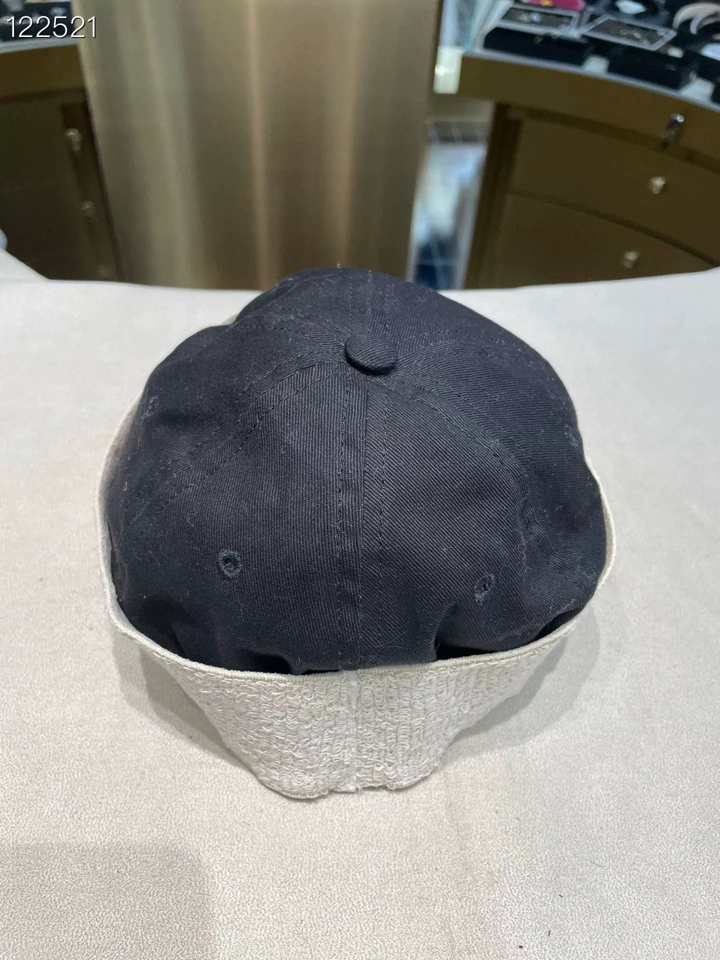 Gucci Gucci Runway Black Baseball Cap L Size ONE SIZE - 3 Thumbnail