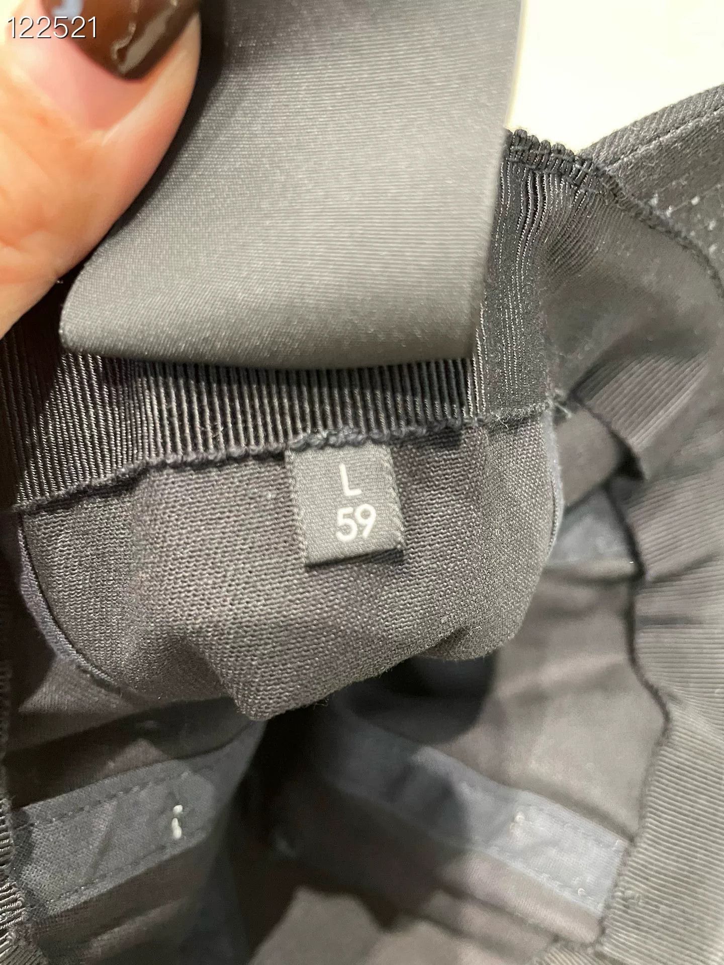 Gucci Gucci Runway Black Baseball Cap L Size ONE SIZE - 6 Thumbnail