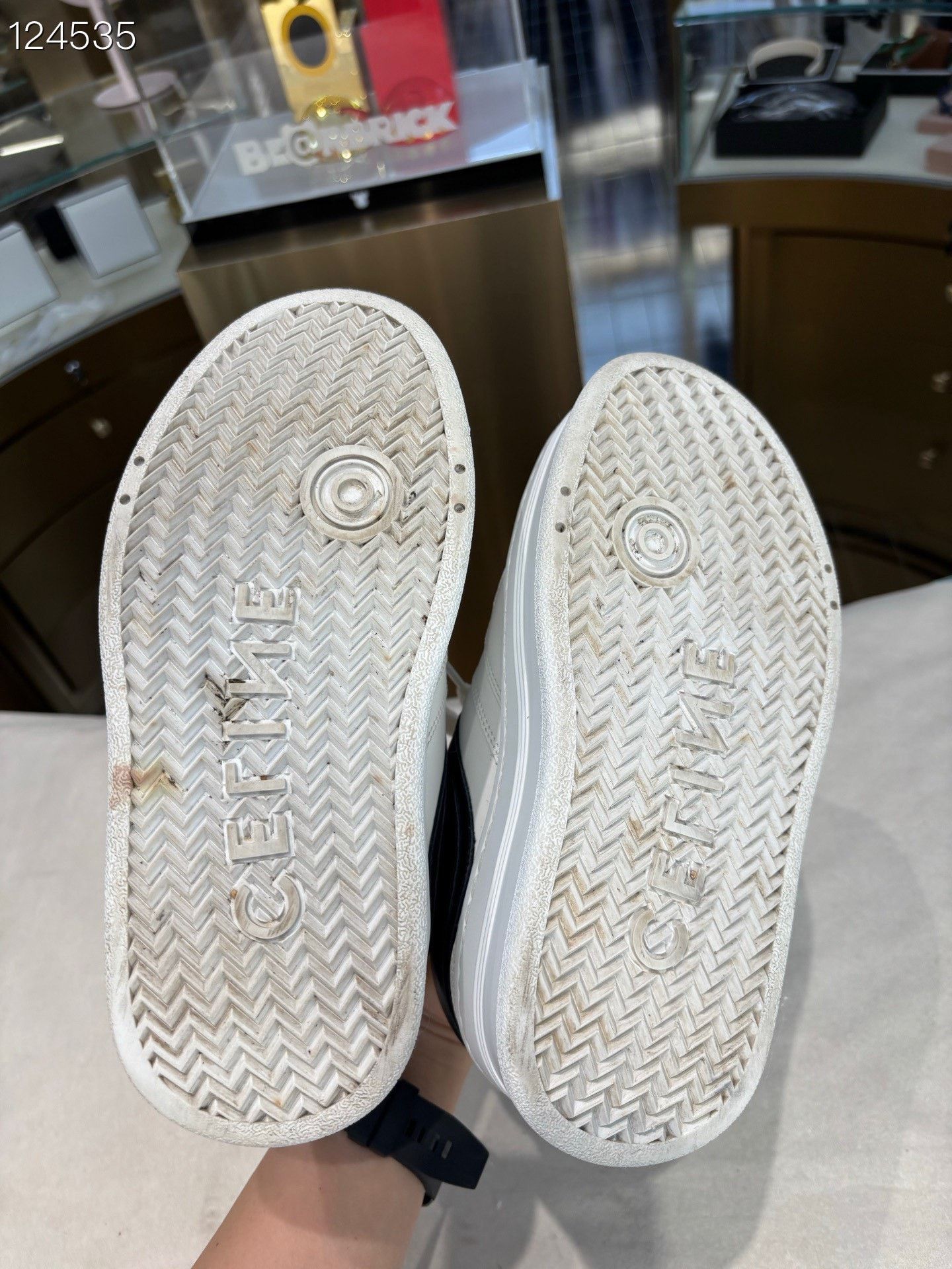 Celine Celine Platform White Sneakers Size US 4 / IT 34 - 6 Thumbnail
