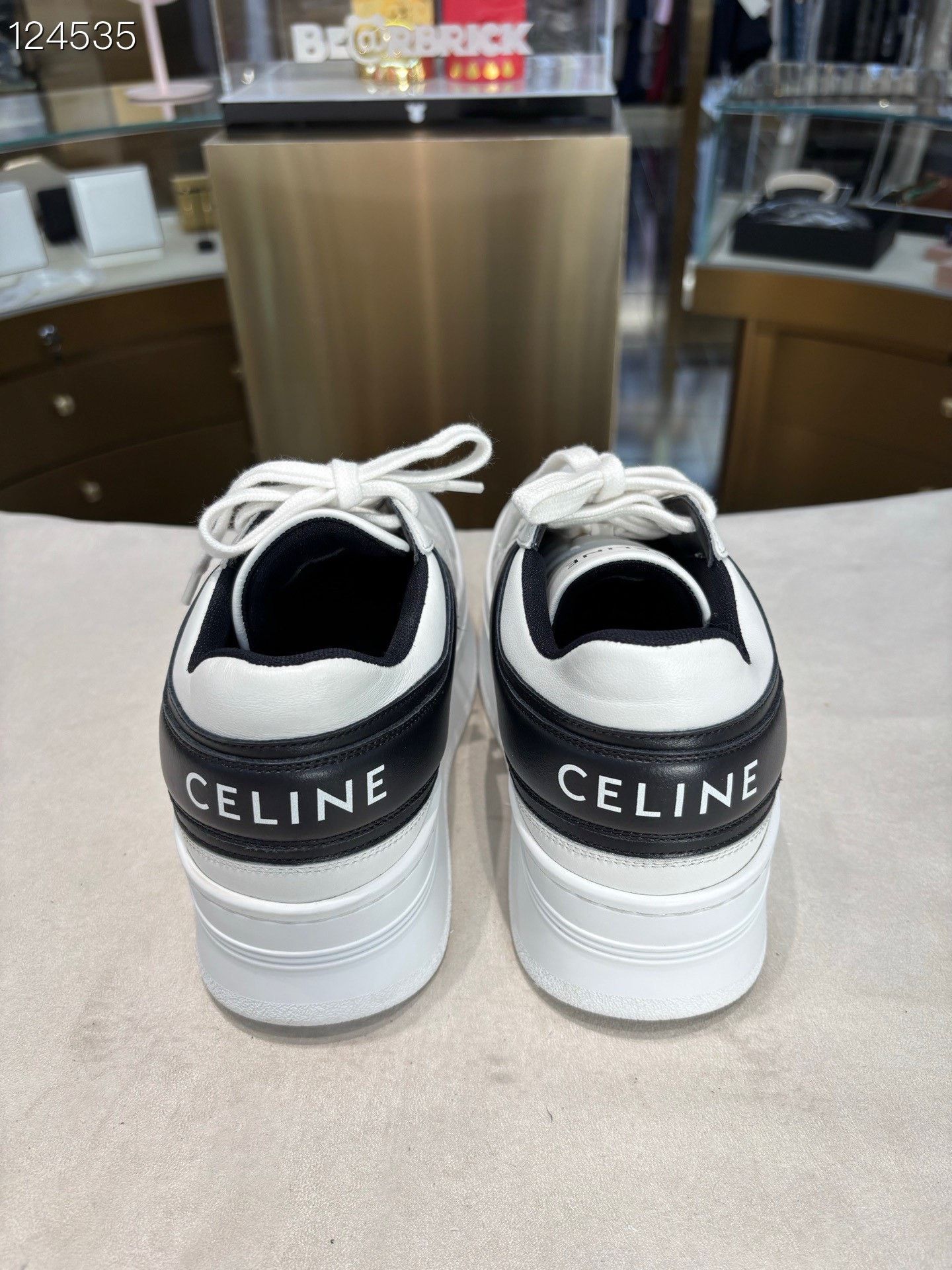 Celine Celine Platform White Sneakers Size US 4 / IT 34 - 4 Thumbnail