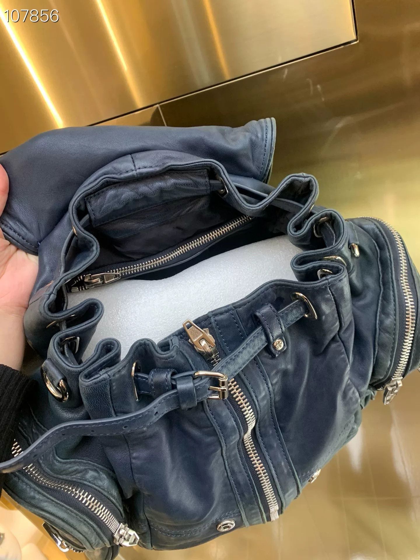 Alexander Wang Alexander Wang Marti Sheepskin Backpack Size ONE SIZE - 5 Thumbnail