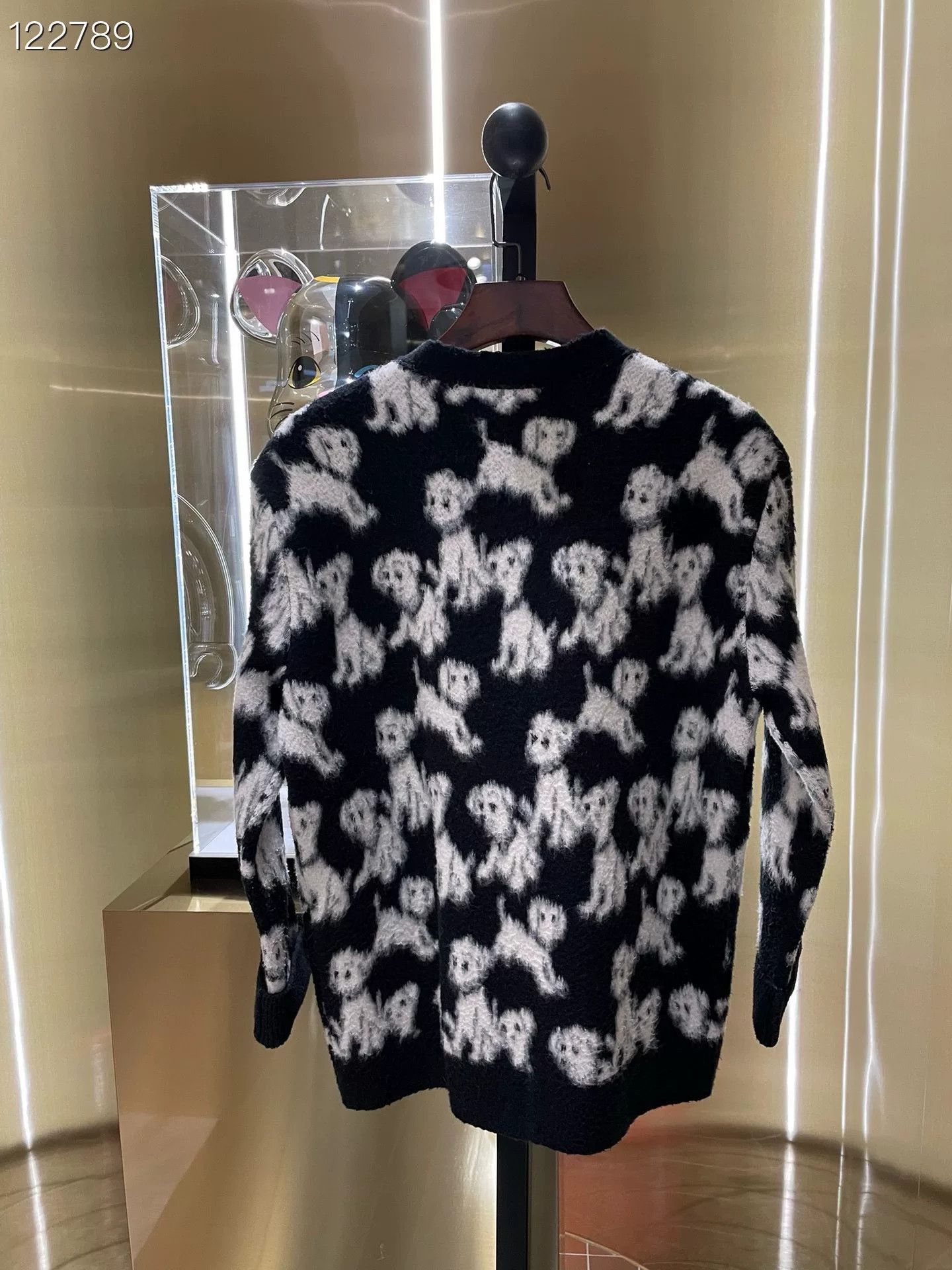 Celine Celine Amy Dorian SS22 Dog Jacquard Brushed Wide Size XS / US 0-2 / IT 36-38 - 3 Thumbnail