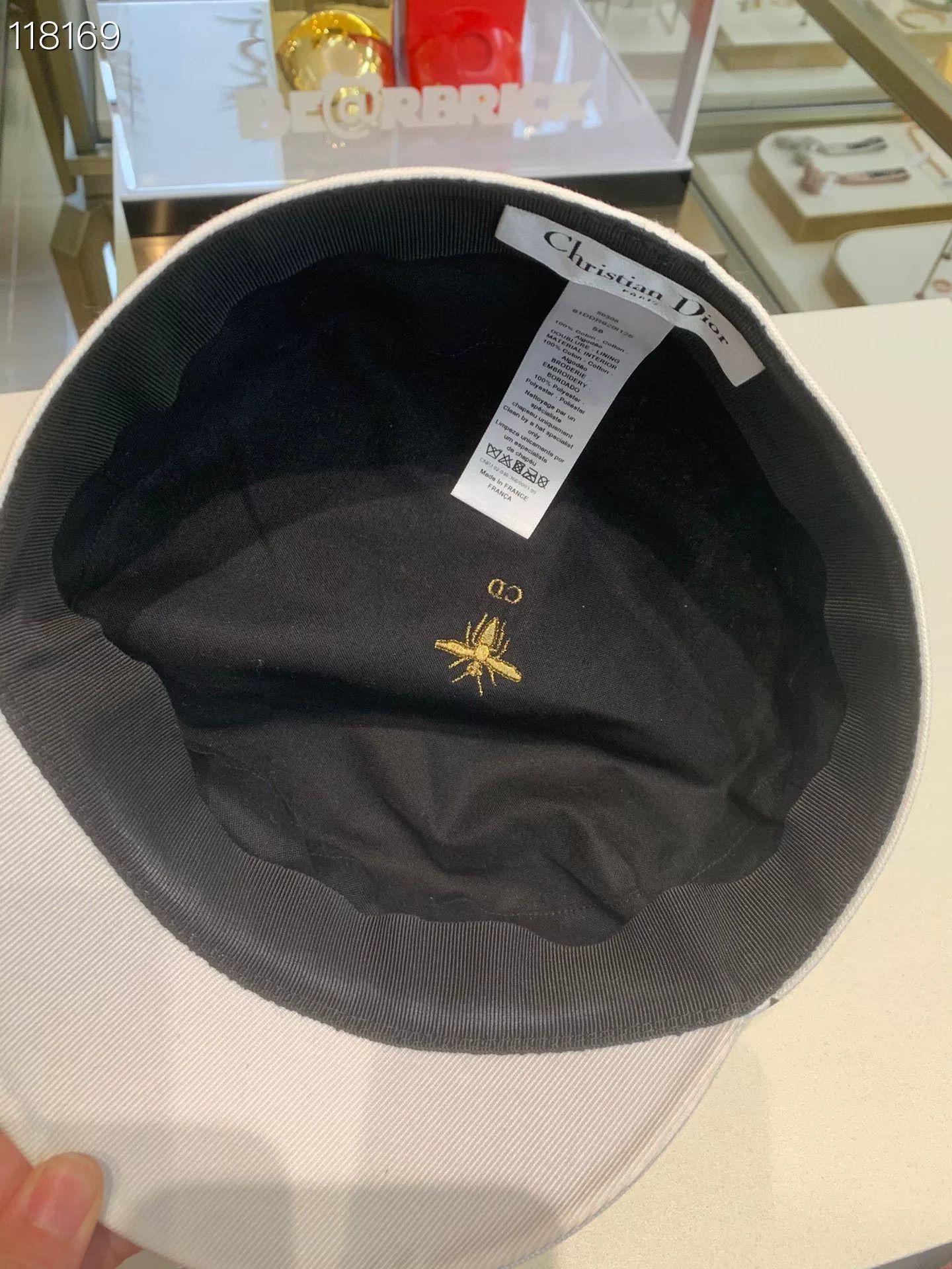 Dior Dior Limited Edition Graffiti Print Sailor Newsboy Cap Size ONE SIZE - 5 Thumbnail