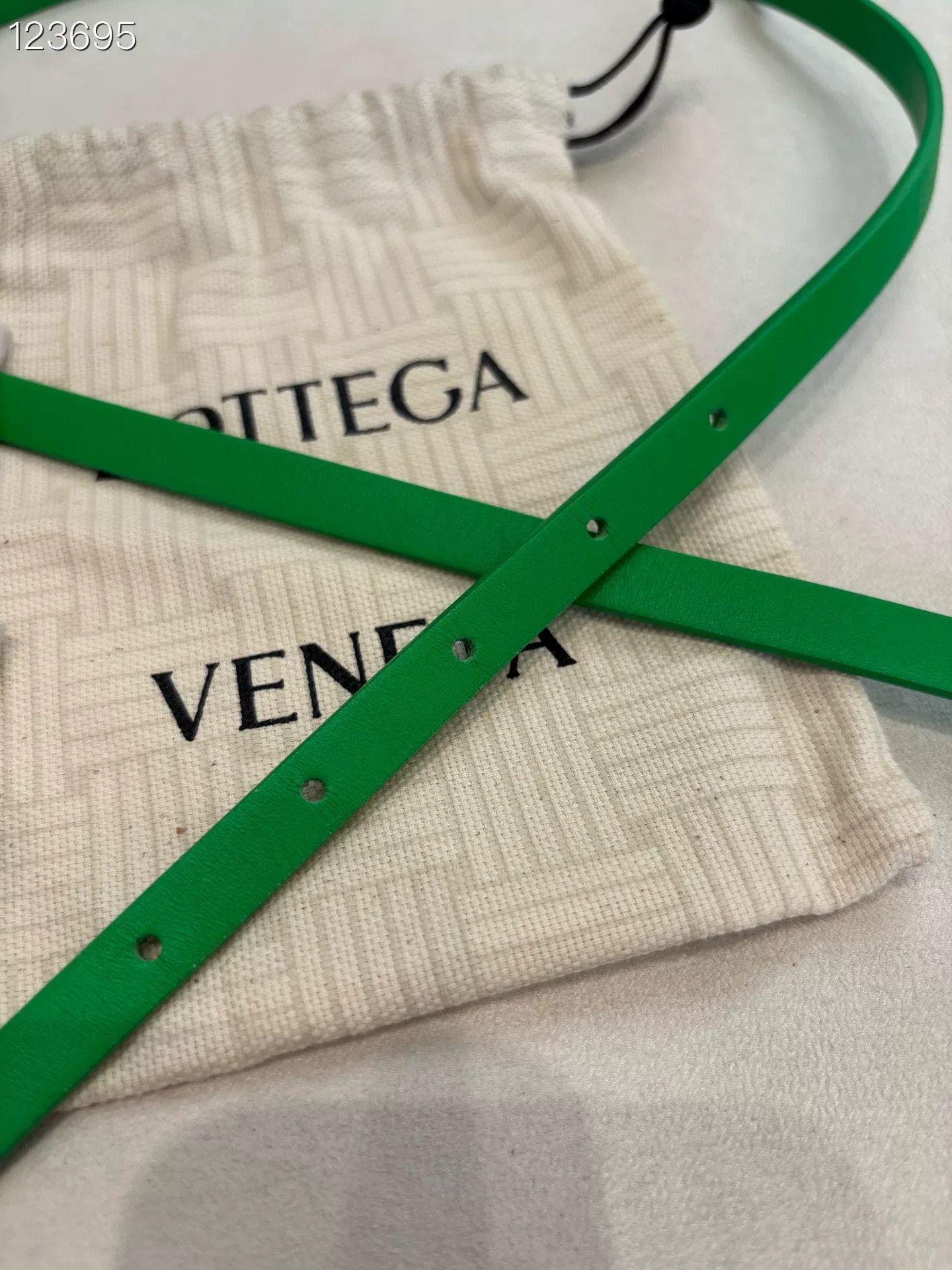 Bottega Veneta Bottega Veneta Green Triangle Buckle Belt Size ONE SIZE - 5 Thumbnail