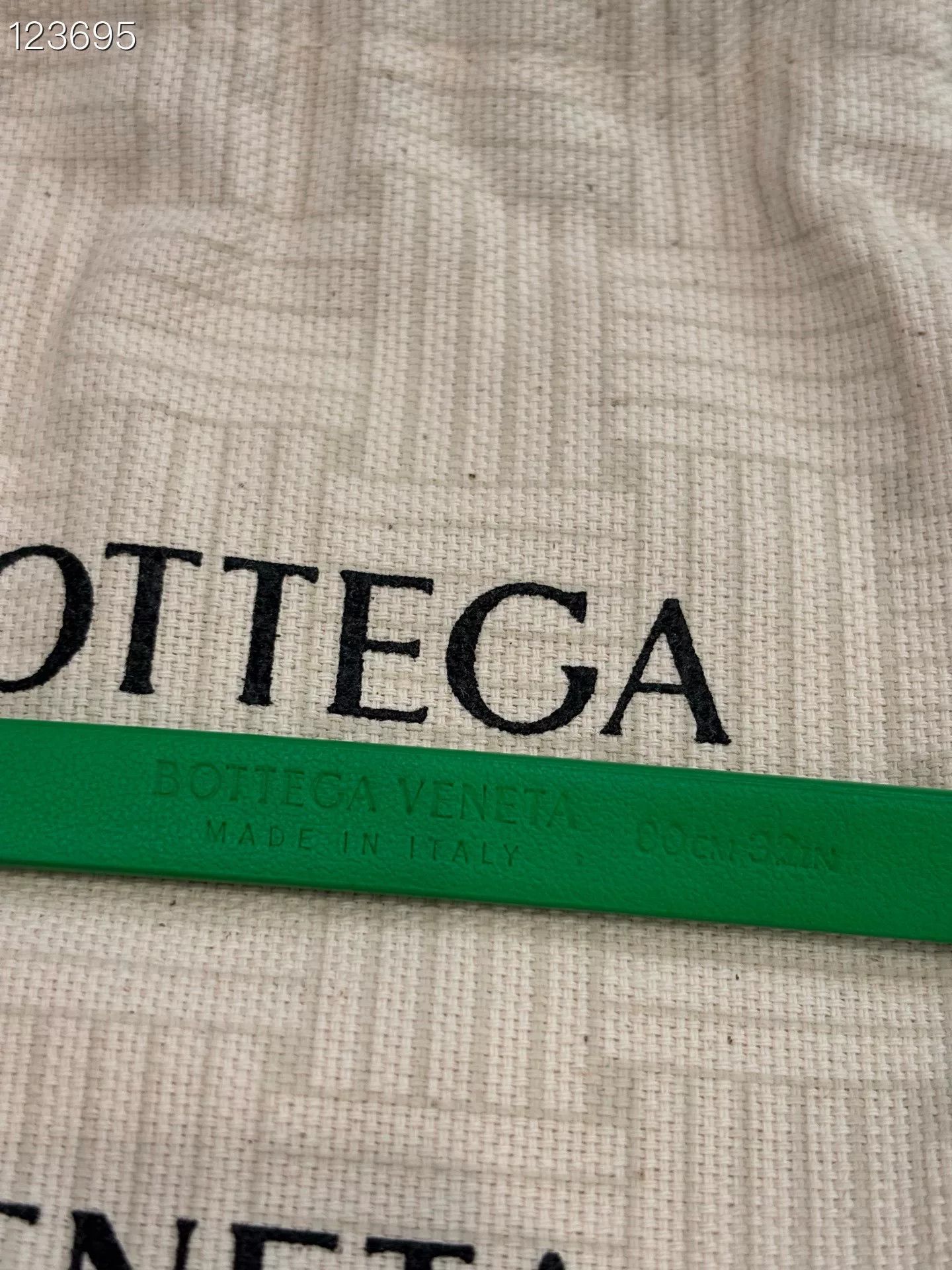 Bottega Veneta Bottega Veneta Green Triangle Buckle Belt Size ONE SIZE - 4 Thumbnail