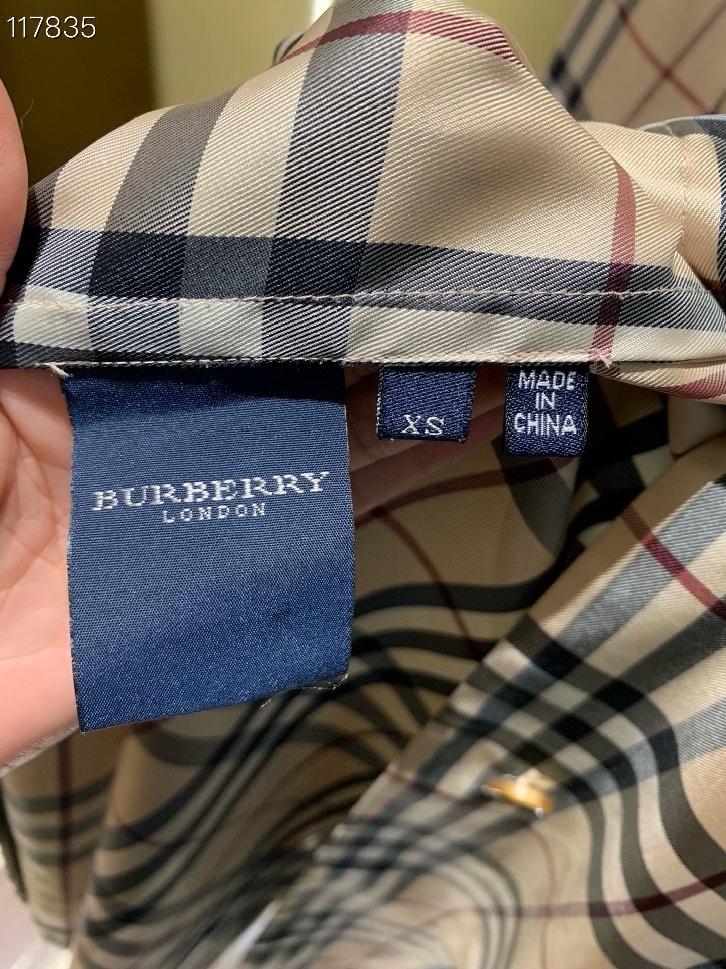 Burberry Burberry Classic Check Lightweight Trench XS Size US XS / EU 42 / 0 - 3 Thumbnail
