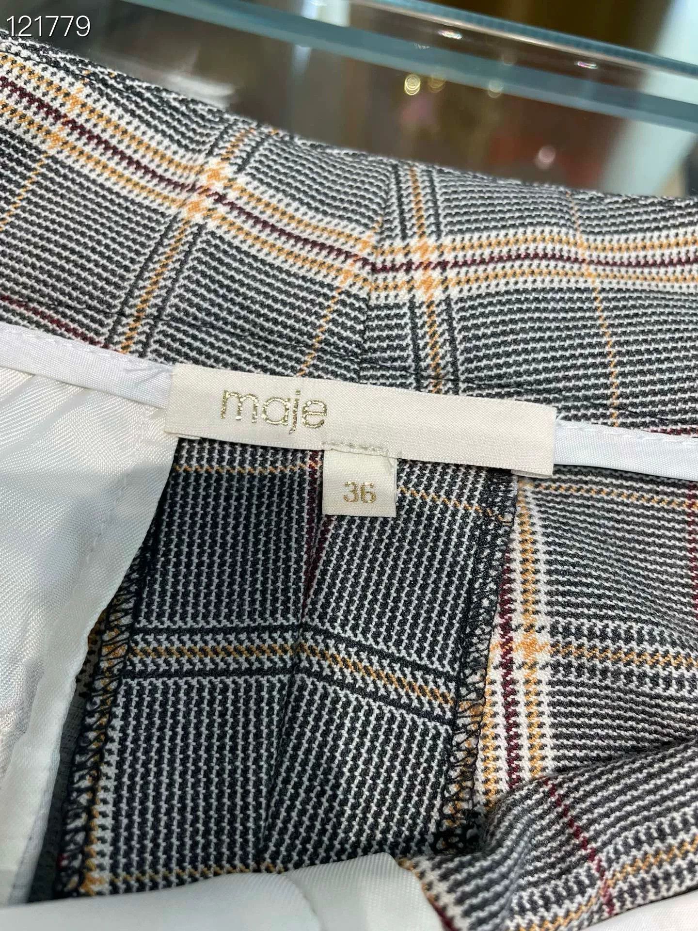Maje Maje Plaid Suit Set Size 36 Size XS / US 0-2 / IT 36-38 - 7 Thumbnail