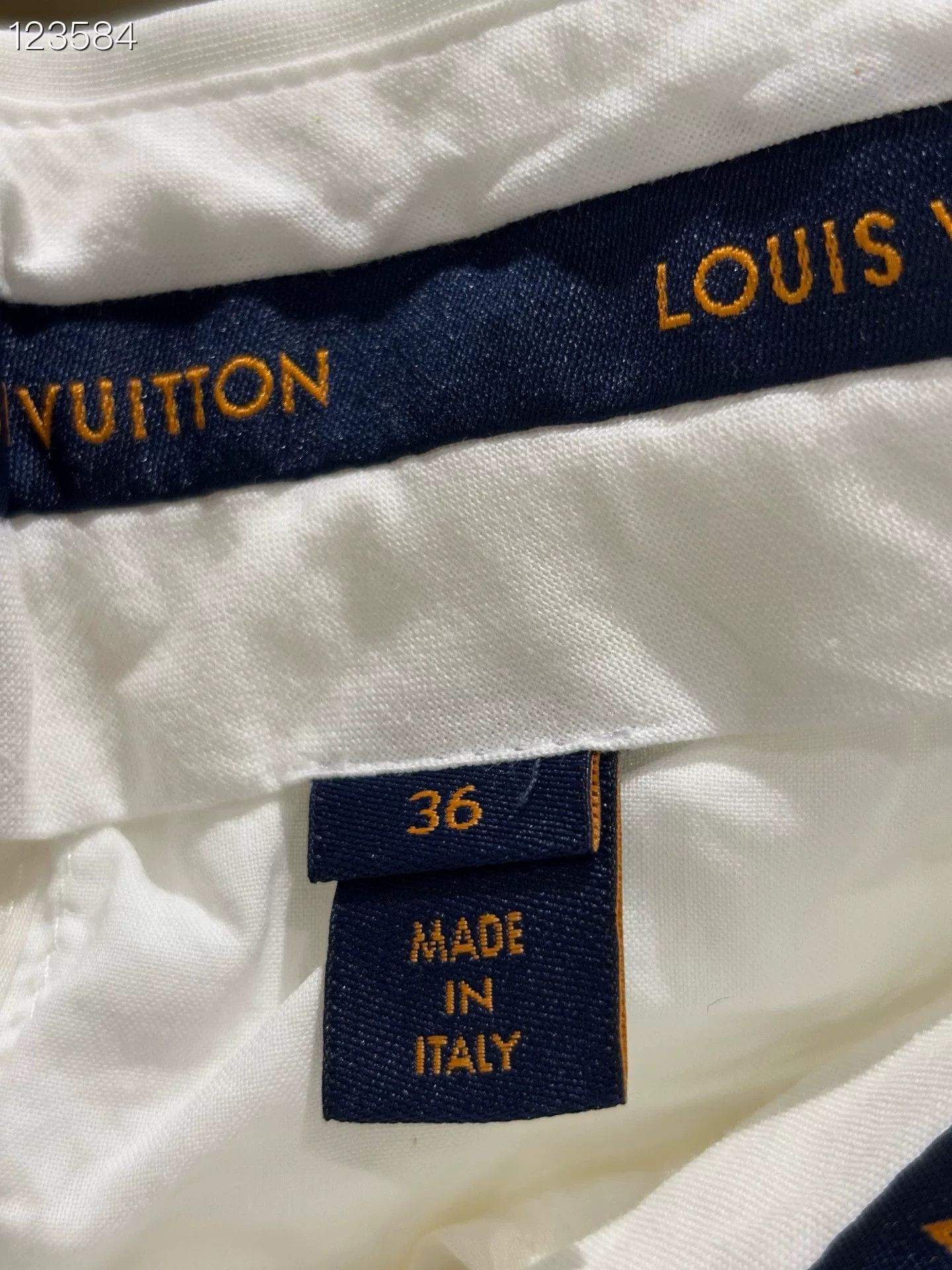 Louis Vuitton Louis Vuitton White Straight Women's Pants Size 36" / US 14 / IT 50 - 4 Thumbnail